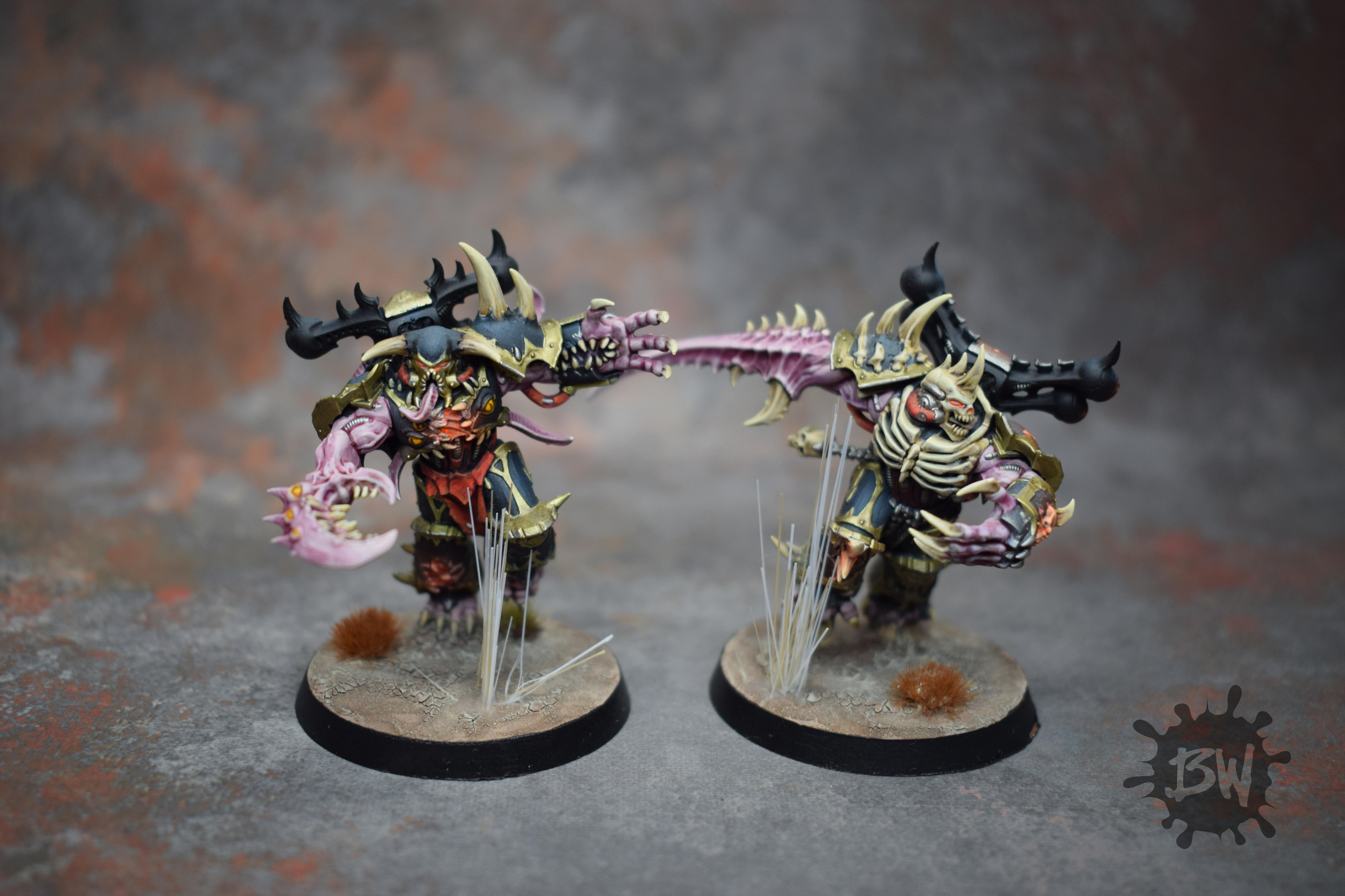 Bw, Chaos, Chaos Space Marines Black Legion Army, Games Workshop, Greater Possessed Black Legion, Warhammer 40,000, Warhammer Fantasy