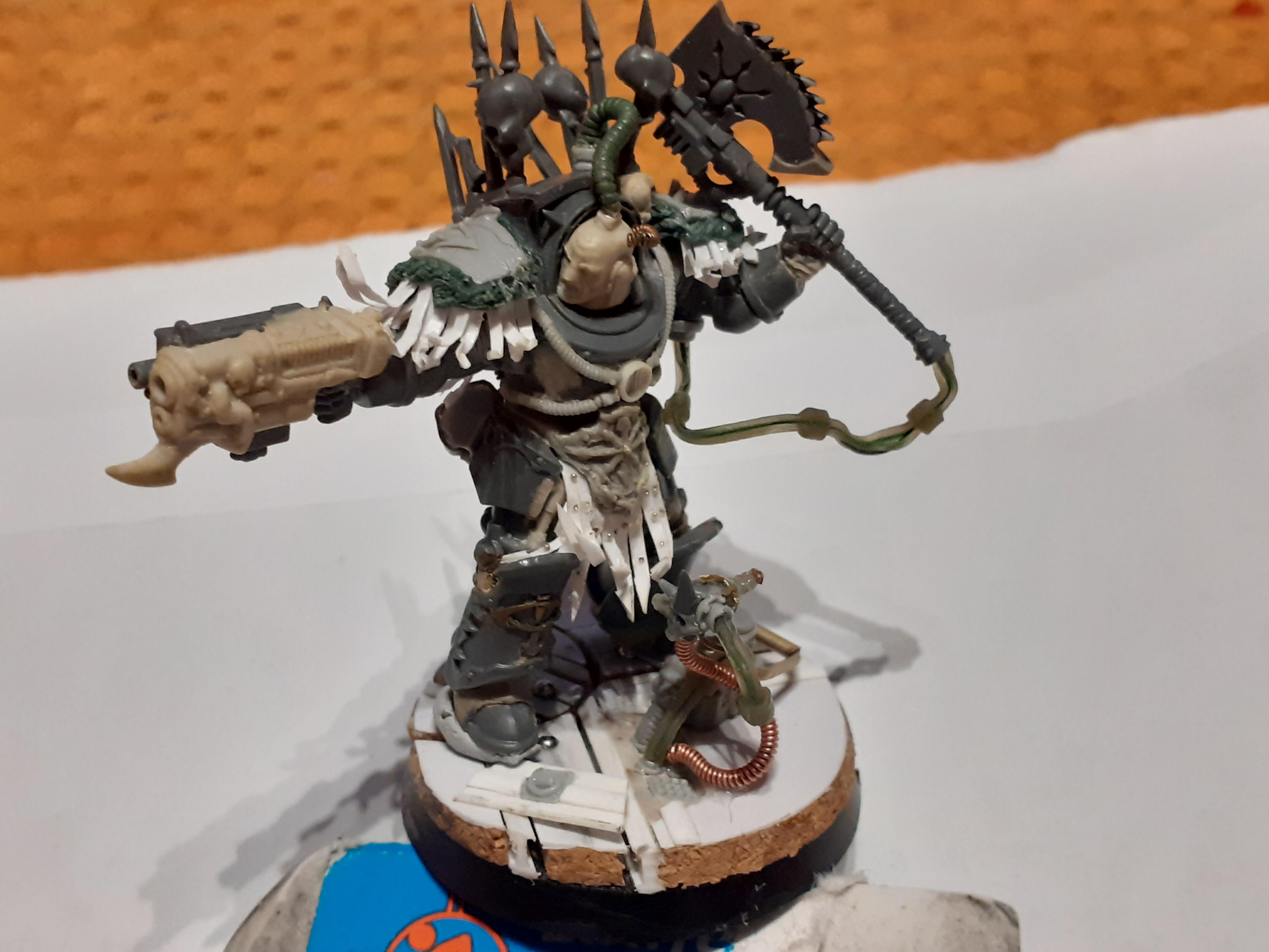Base, Black Legion, Bringers Of Despair, Cataphractii, Chaos Space Marines, Chaos Undivided, Conversion, Terminator Armor