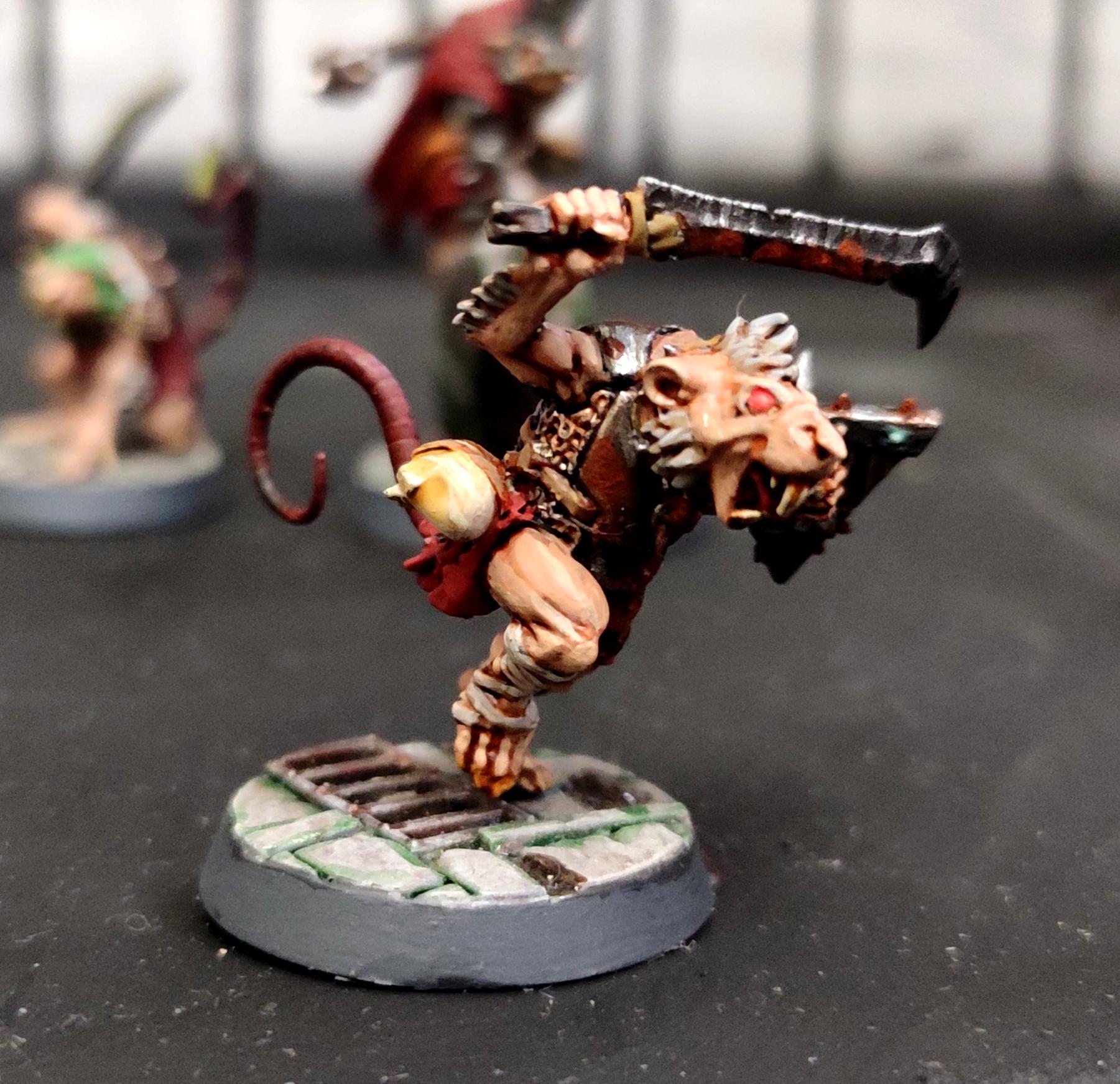 Age Of Sigmar, Chaos, Conversion, Hungering Skaven, Rats, Regiment, Rust, Shadespire, Shield, Skaven, Spiteclaw�s Swarm, Sword, Warhammer Fantasy