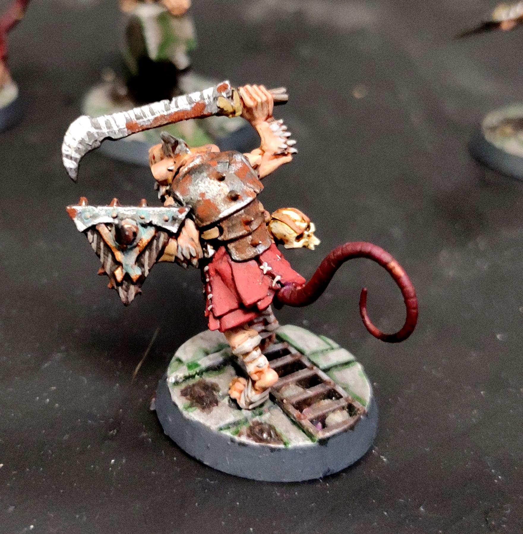 Age Of Sigmar, Chaos, Conversion, Hungering Skaven, Rats, Regiment, Rust, Shadespire, Shield, Skaven, Spiteclaw�s Swarm, Sword, Warhammer Fantasy