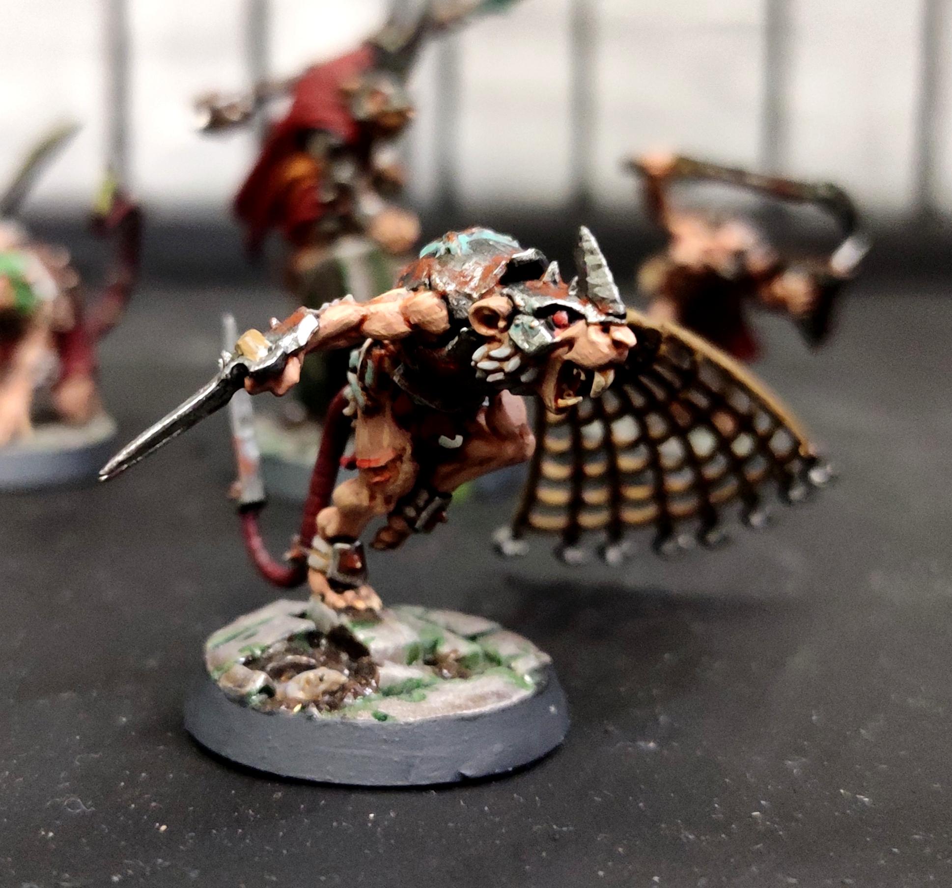 Age Of Sigmar, Chaos, Conversion, Lurking Skaven, Net, Rats, Regiment, Rust, Shadespire, Skaven, Spiteclaw�s Swarm, Warhammer Fantasy