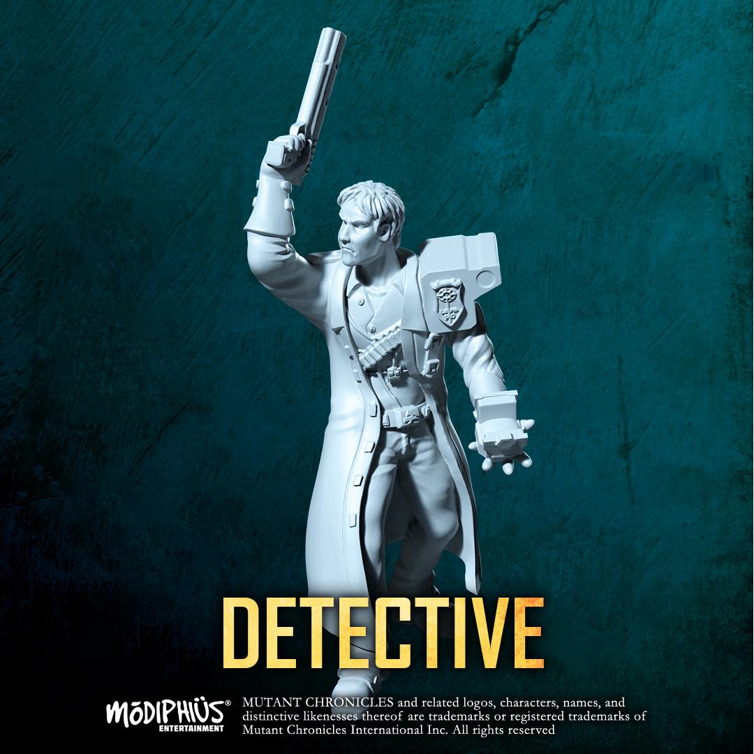 Detective, Mutant Chronicles, Stl, Warzone
