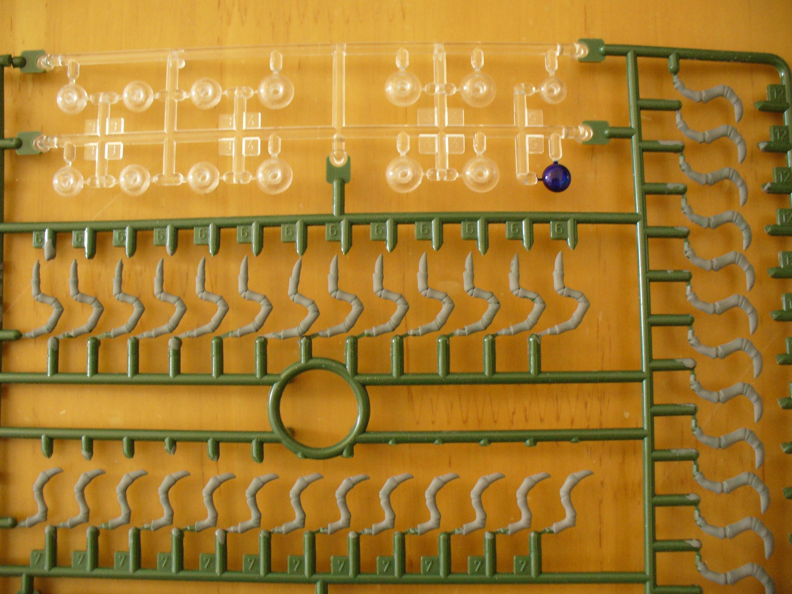 Bandai, Nausicaa, Ohmu, Sprue, Work In Progress