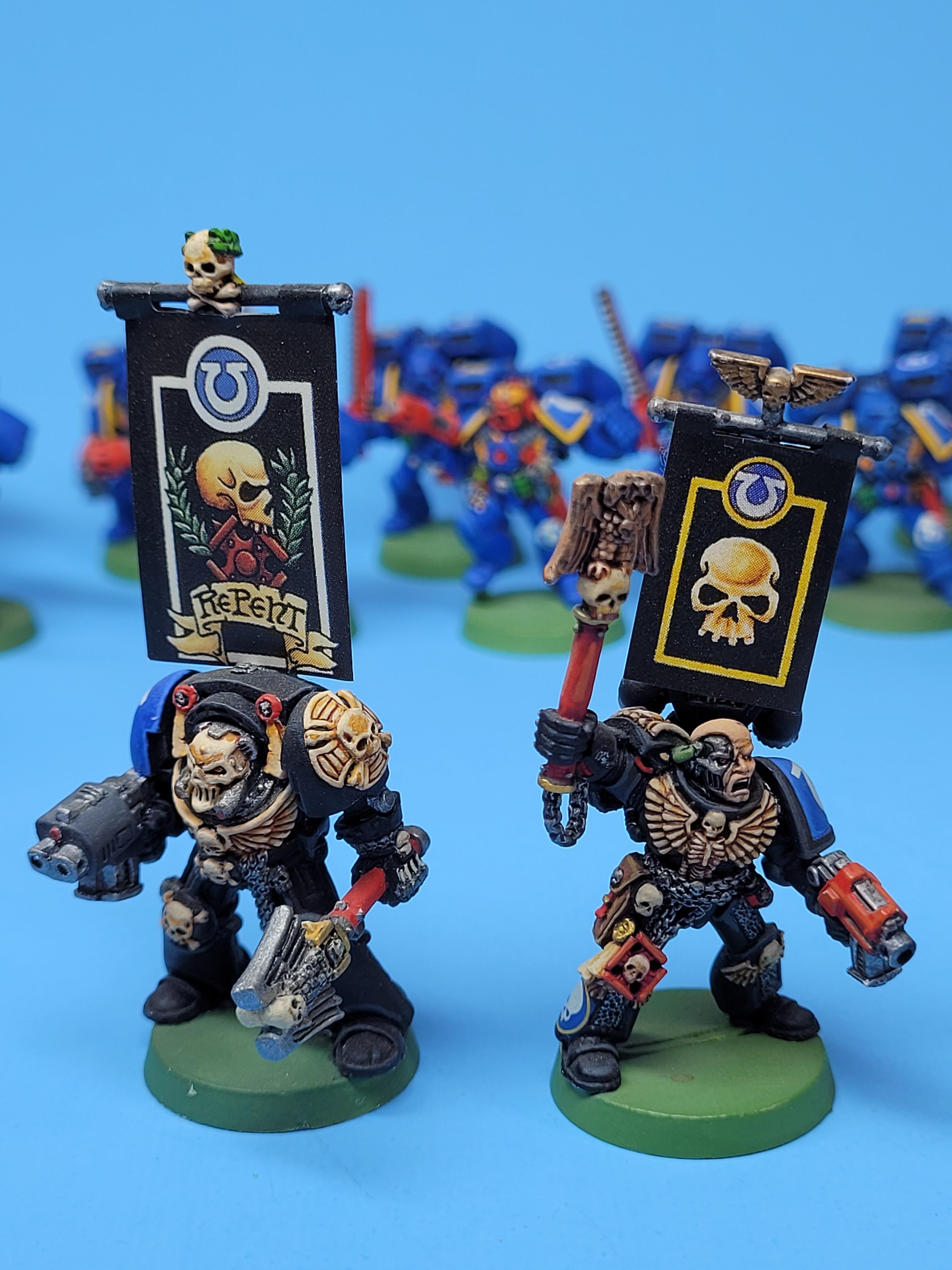 Chaplain, Space Marines, Ultramarines