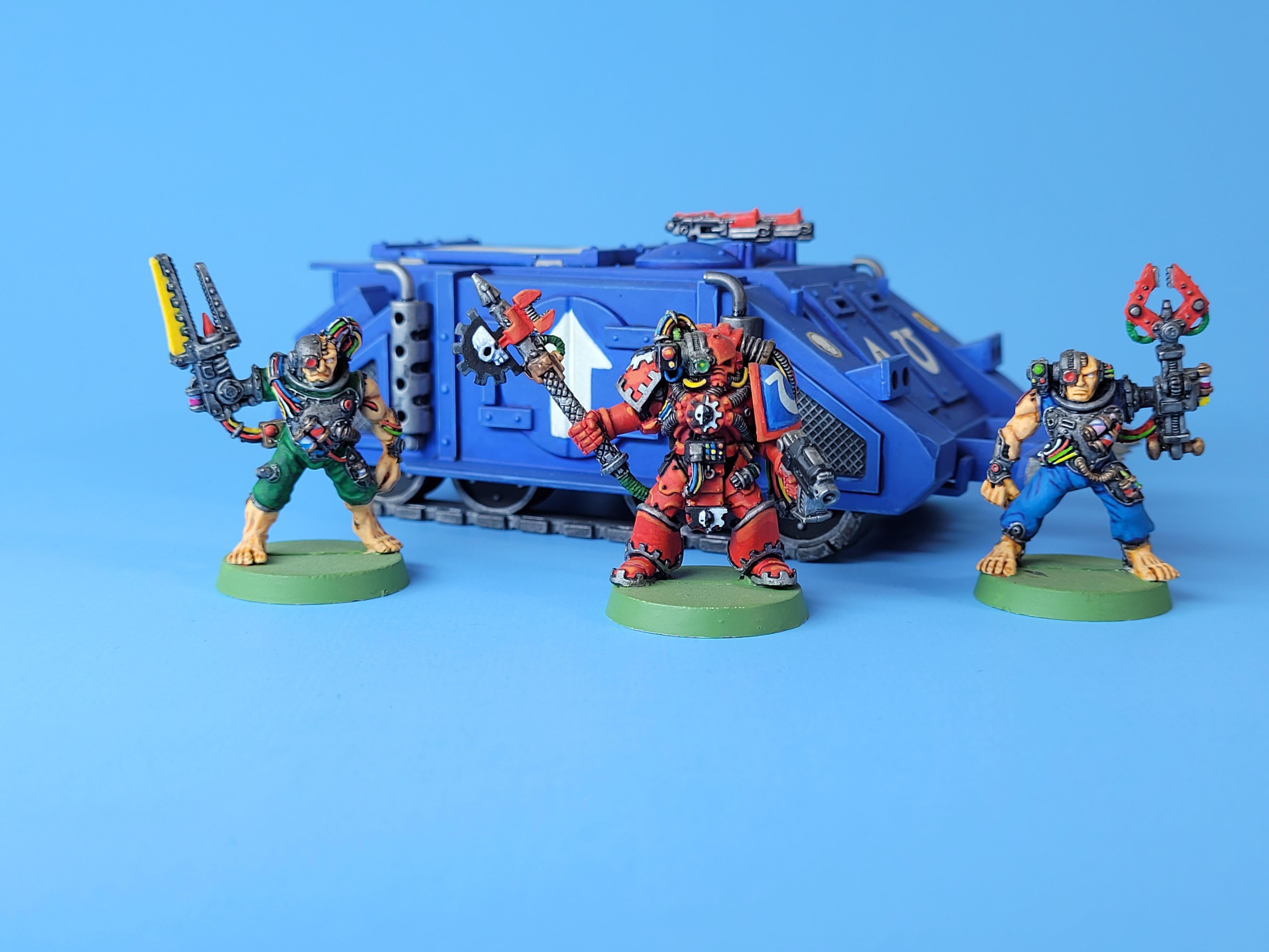 Space Marines, Techmarine, Ultramarines