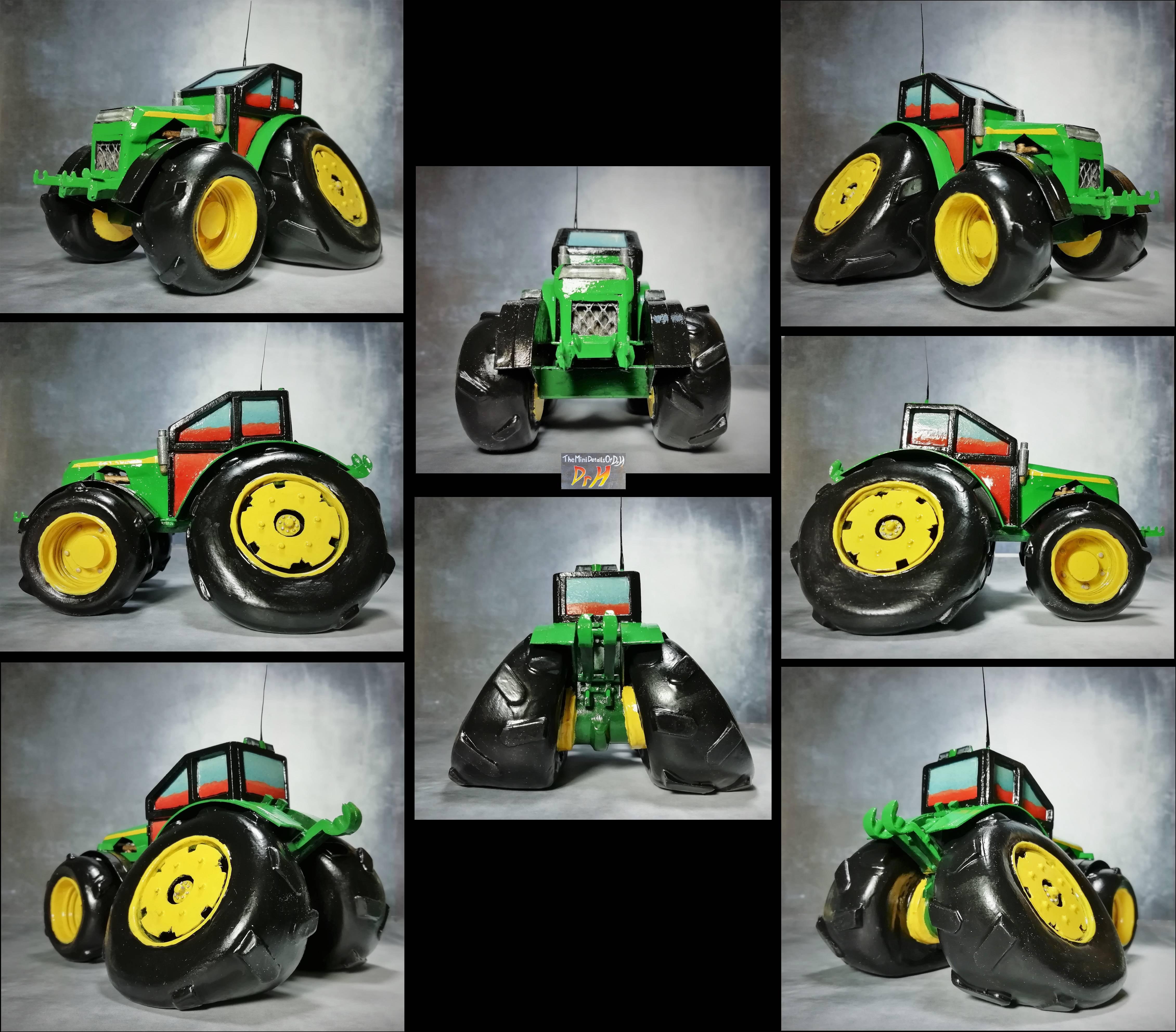 Tractor cartoon concept 1
