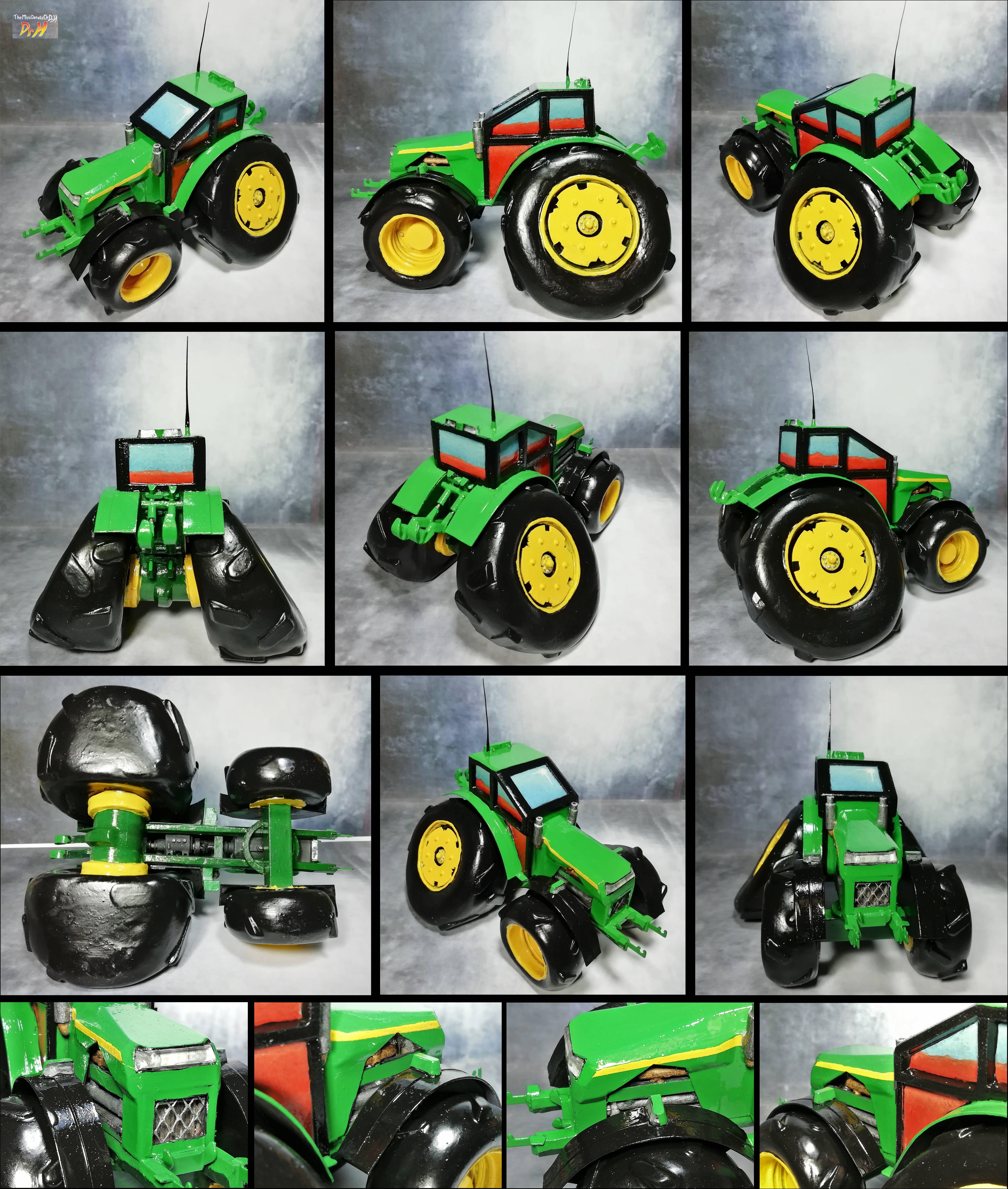 Tractor cartoon concept 2