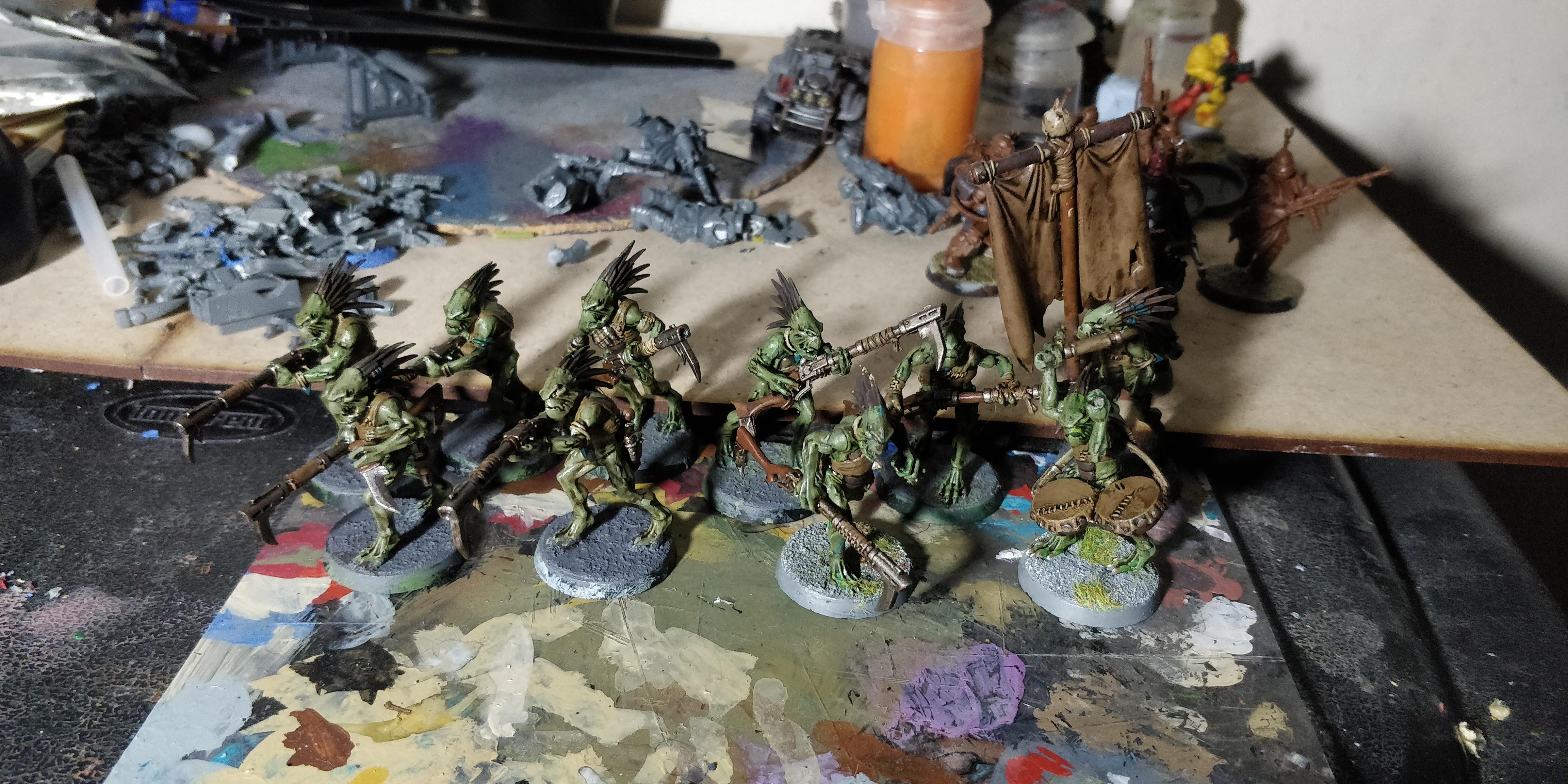 Carnivores, Kroot, Tau