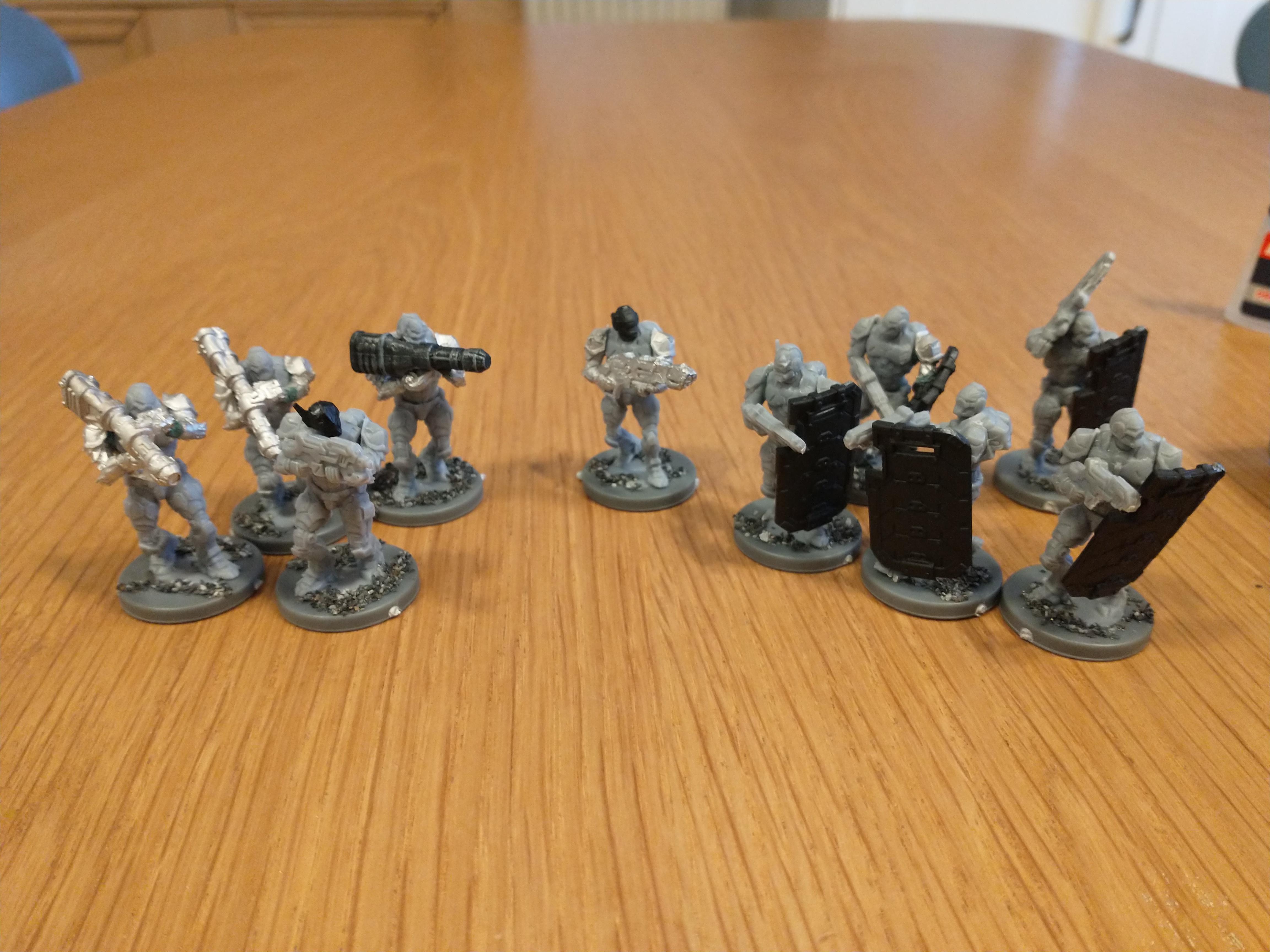 Enforcer, Mantic, Enforcer kitbashes