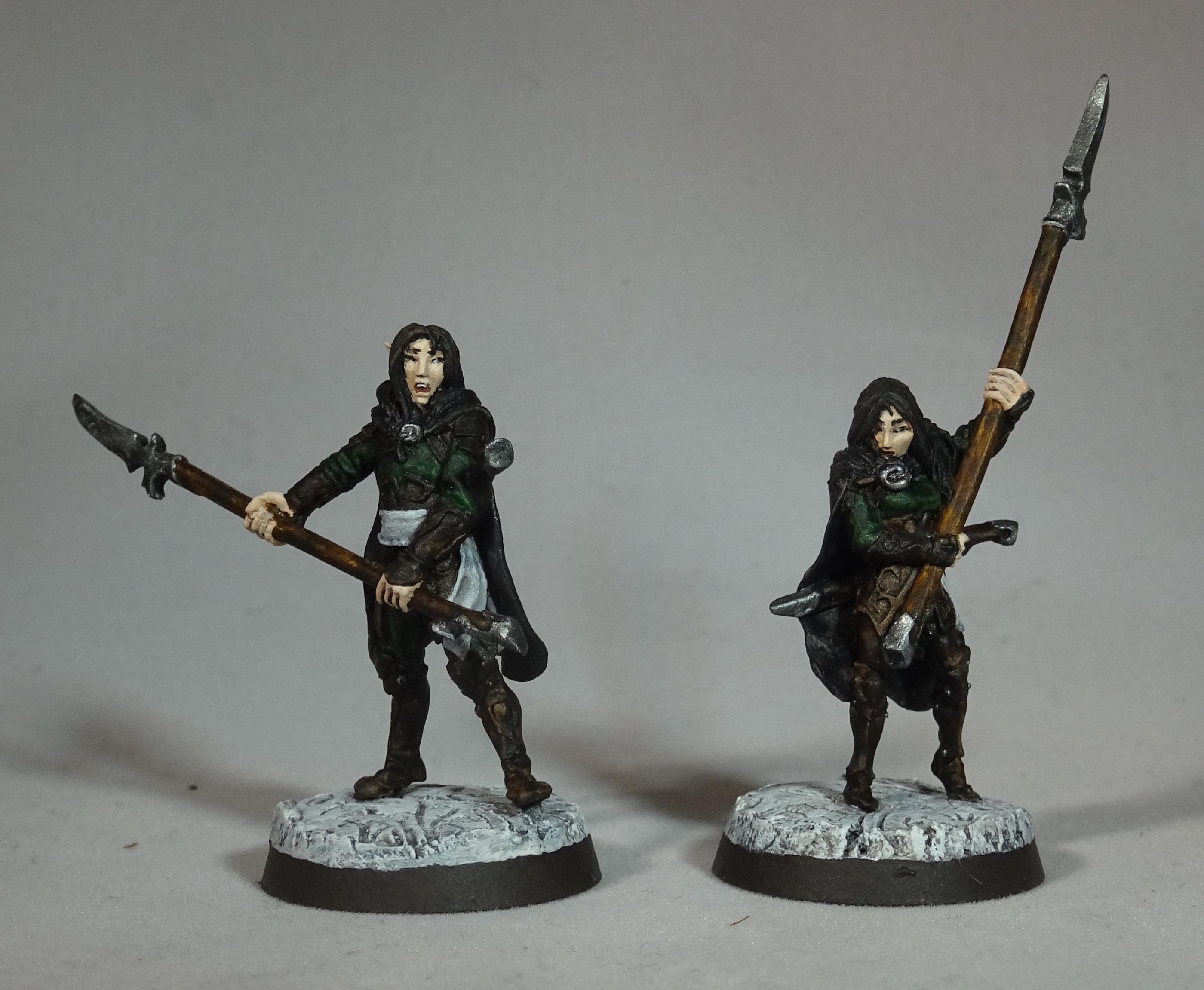 Elves with spears
