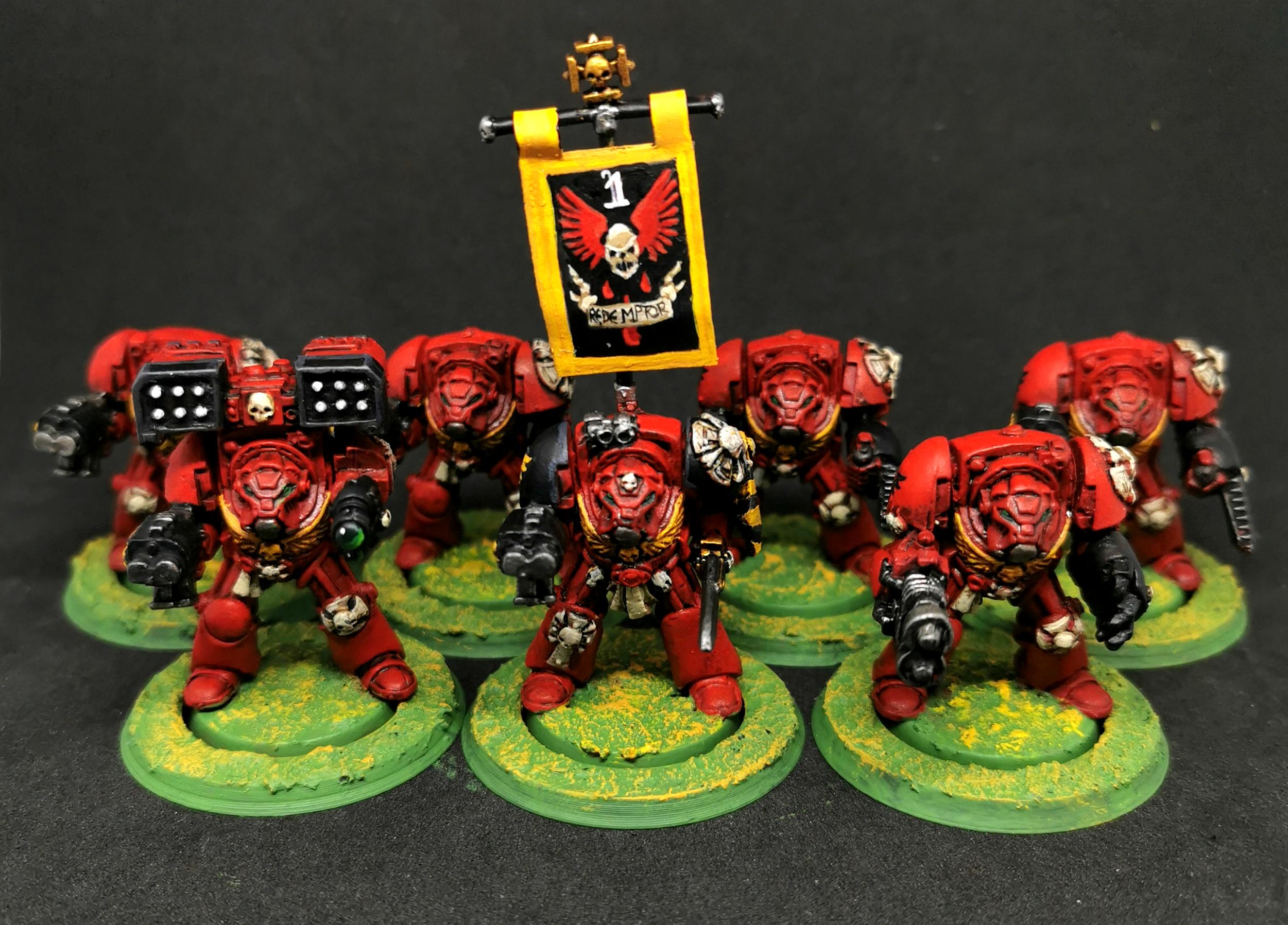 Blood Angels Terminator Squad 1 Redemptor