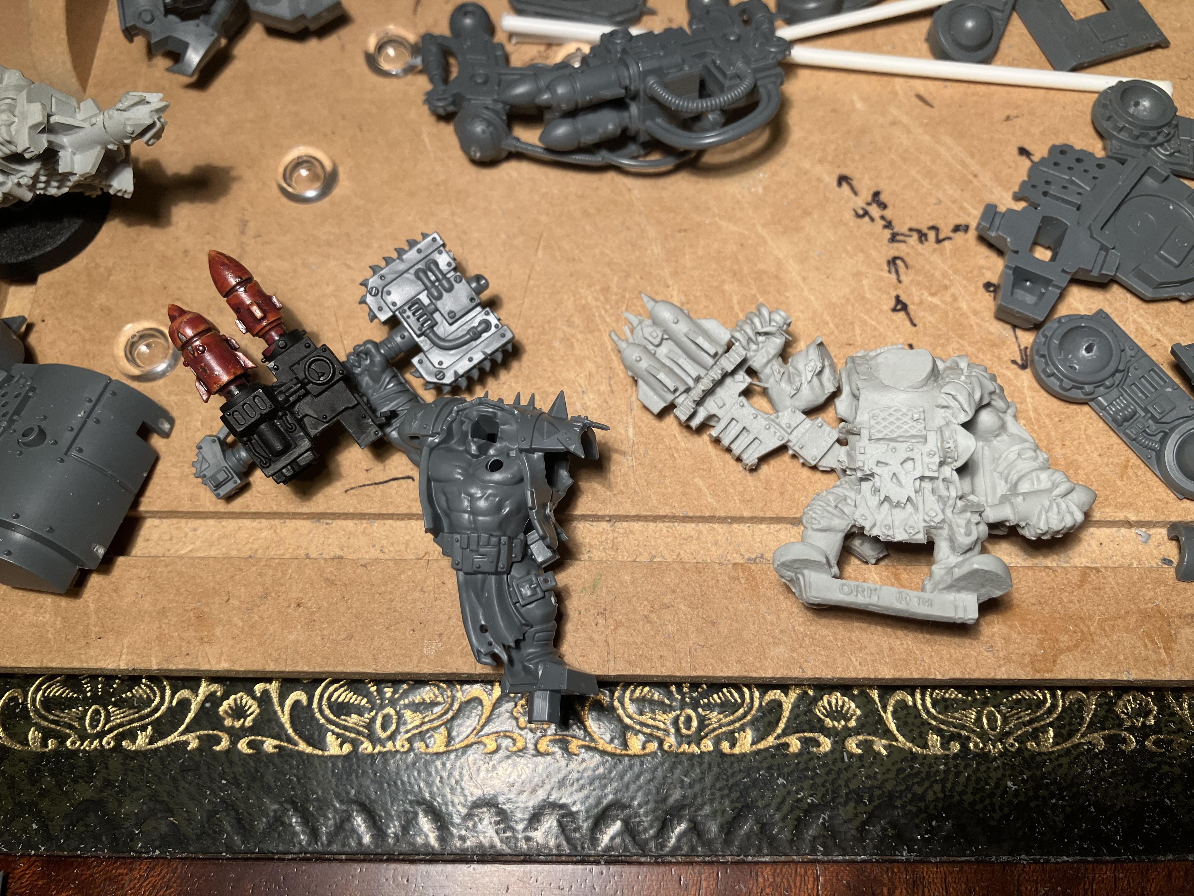 Nob, Orks, Tankbustas, Warhammer 40,000, Work In Progress
