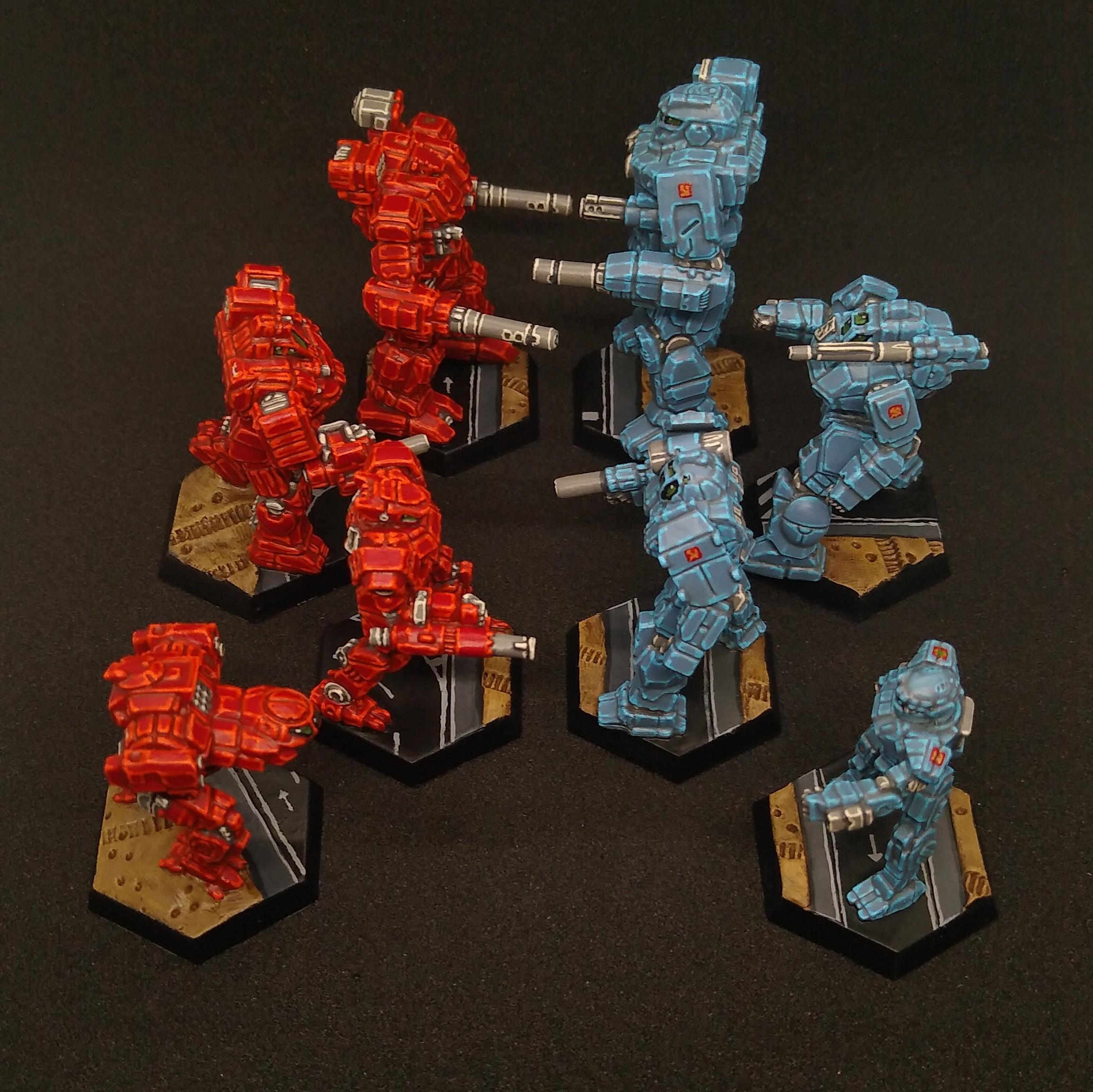 Battlemech, Battletech, Blue, Donegal Guards, Mech, Mechwarrior, Miniature