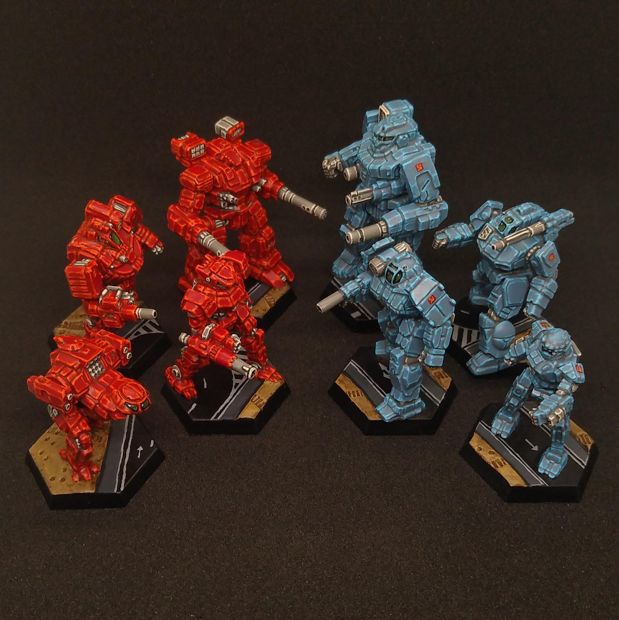Battlemech, Battletech, Blue, Donegal Guards, Mech, Mechwarrior, Miniature