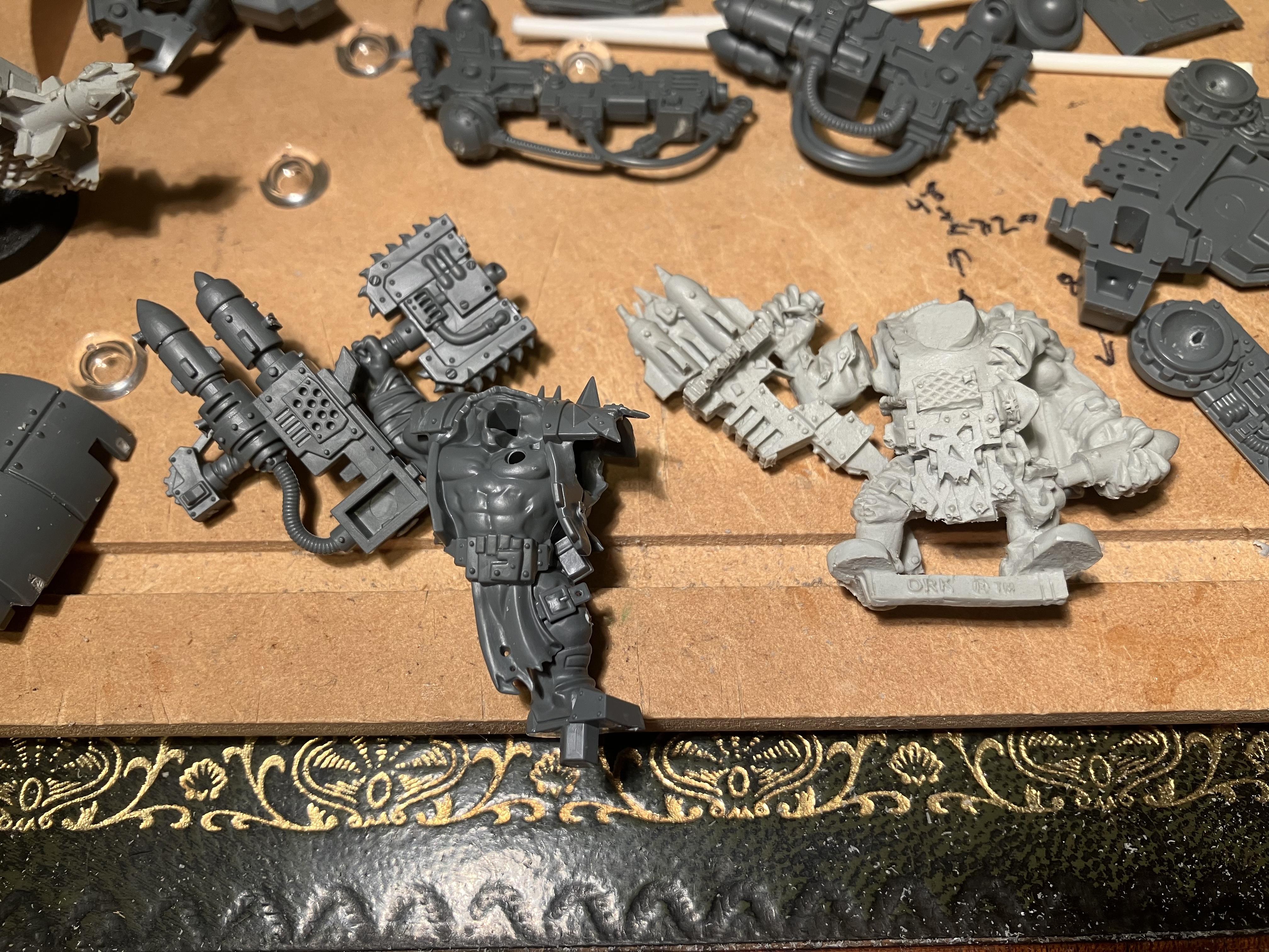 Nob, Orks, Tankbustas, Warhammer 40,000, Work In Progress