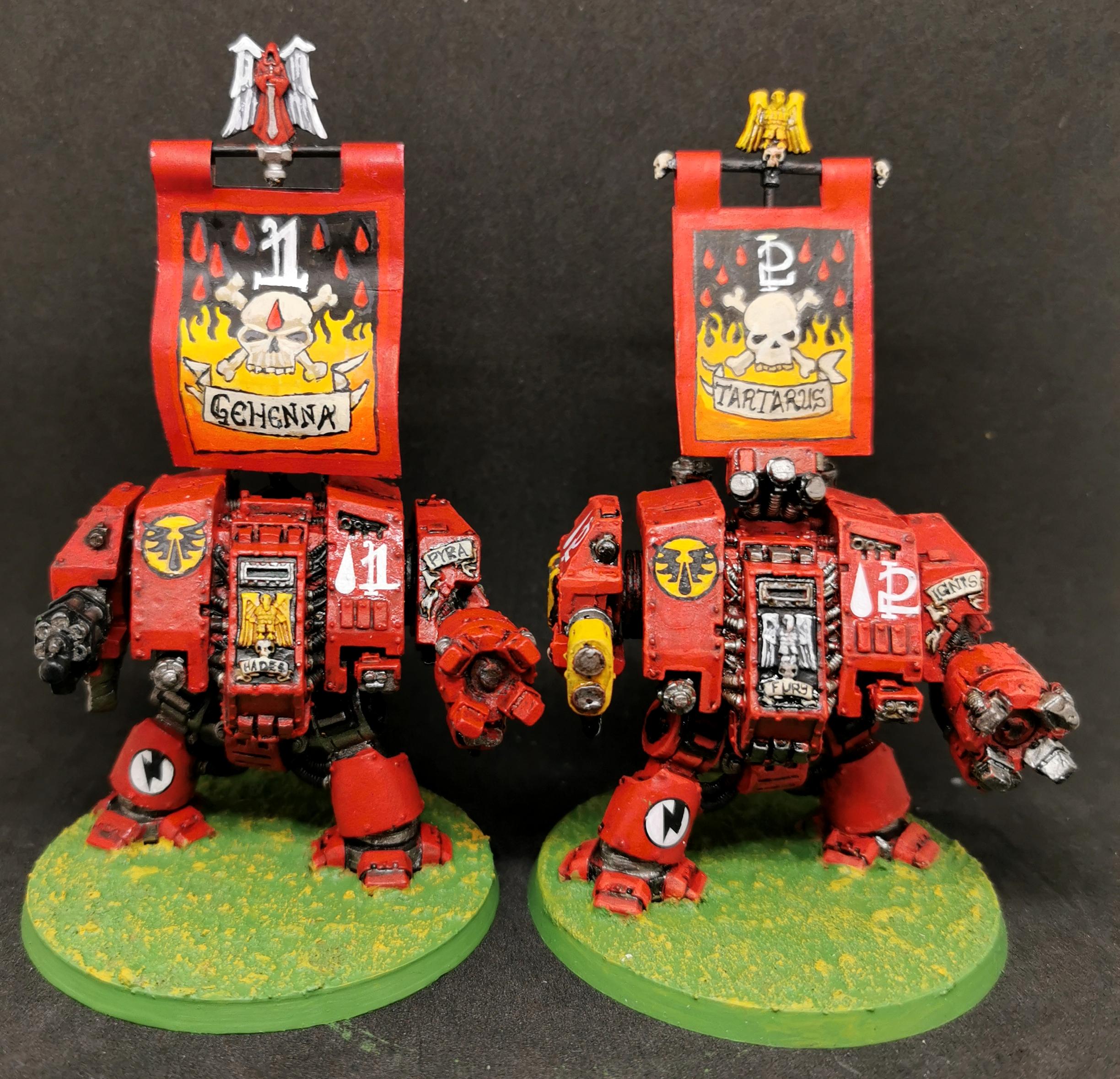 Blood Angels Dreadnoughts