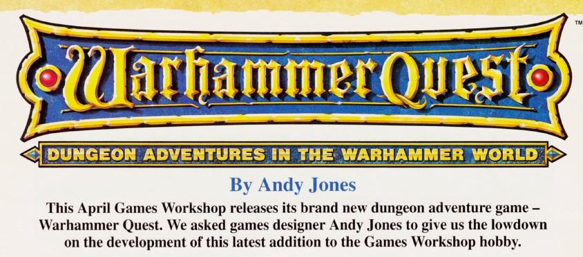 Copyright Games Workshop, Retro Review, Warhammer Quest, White Dwarf
