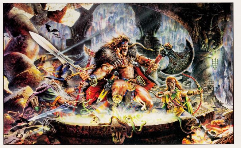 Artwork, Copyright Games Workshop, Retro Review, Warhammer Quest, White Dwarf