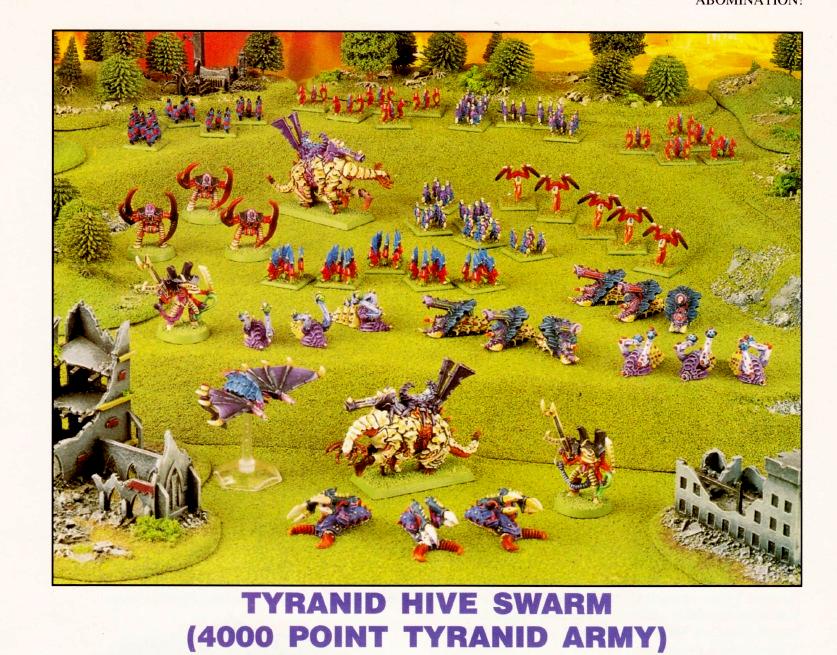 Bio-titan, Copyright Games Workshop, Epic, Retro Review, Titan Legions, Tyranids, White Dwarf