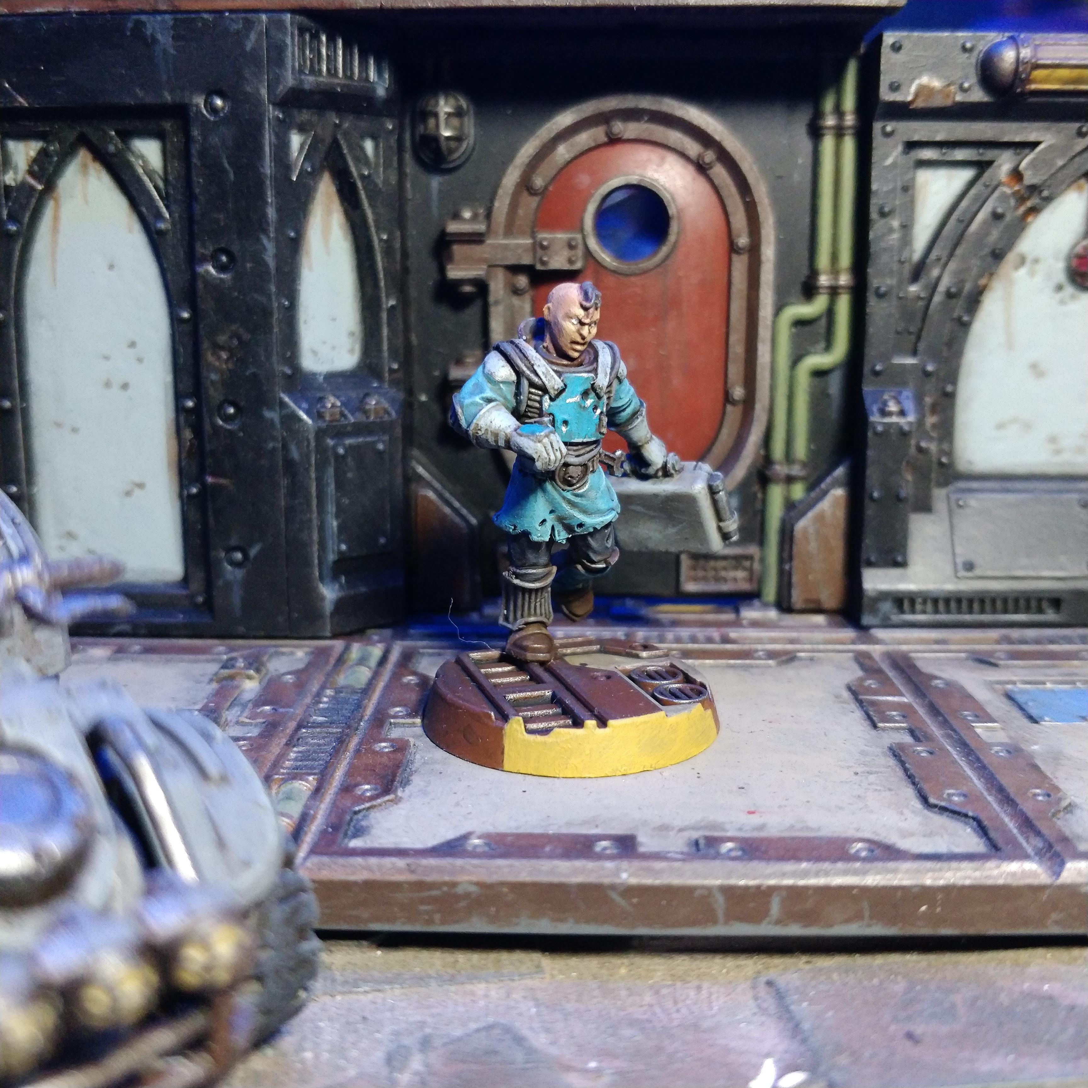 Civilian, Civilians, Medic, Medicae, N17, Necromunda, Outcasts, Underhive