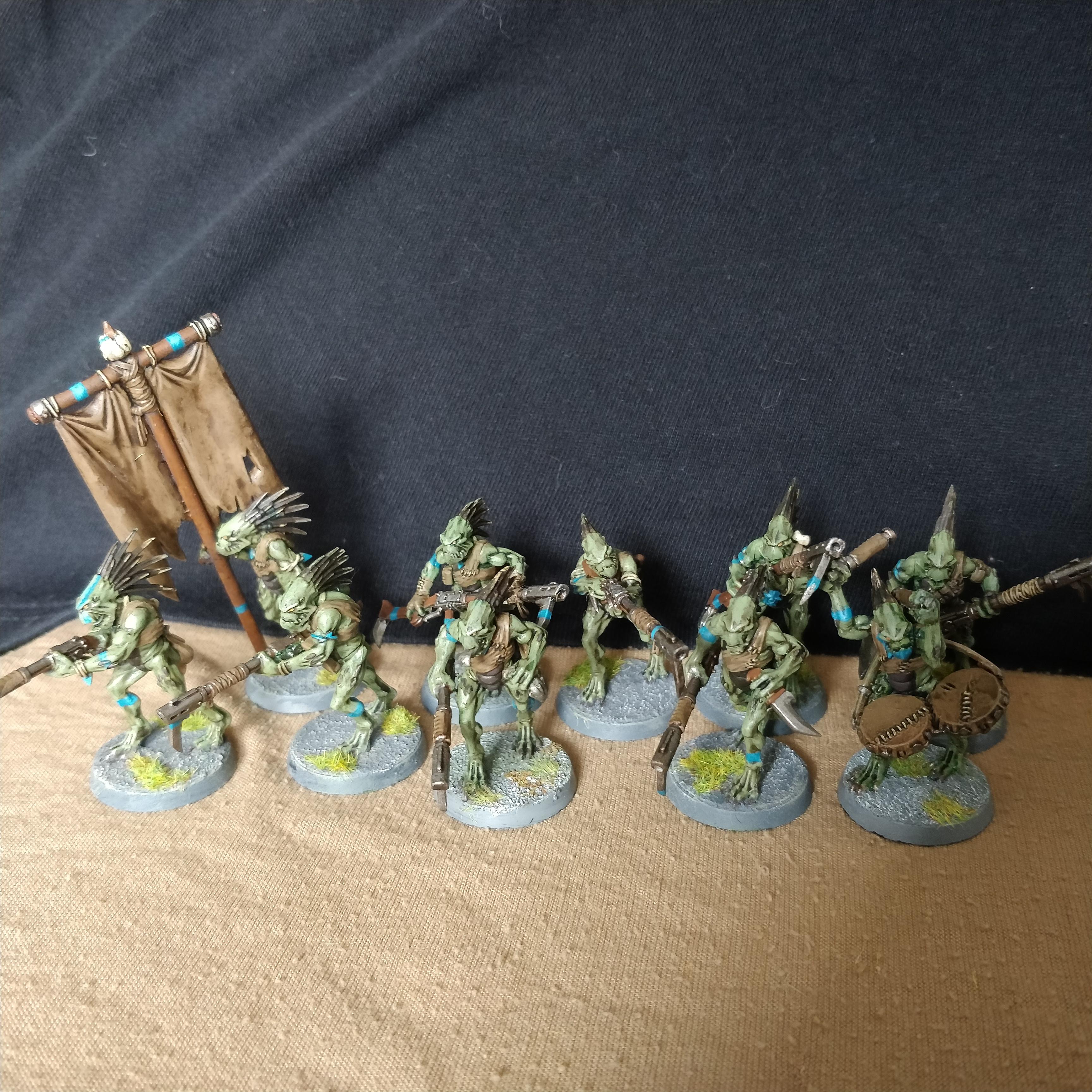 Auxiliaries, Carnivores, Kroot, Kroot Rifle, Mercenary, Tau