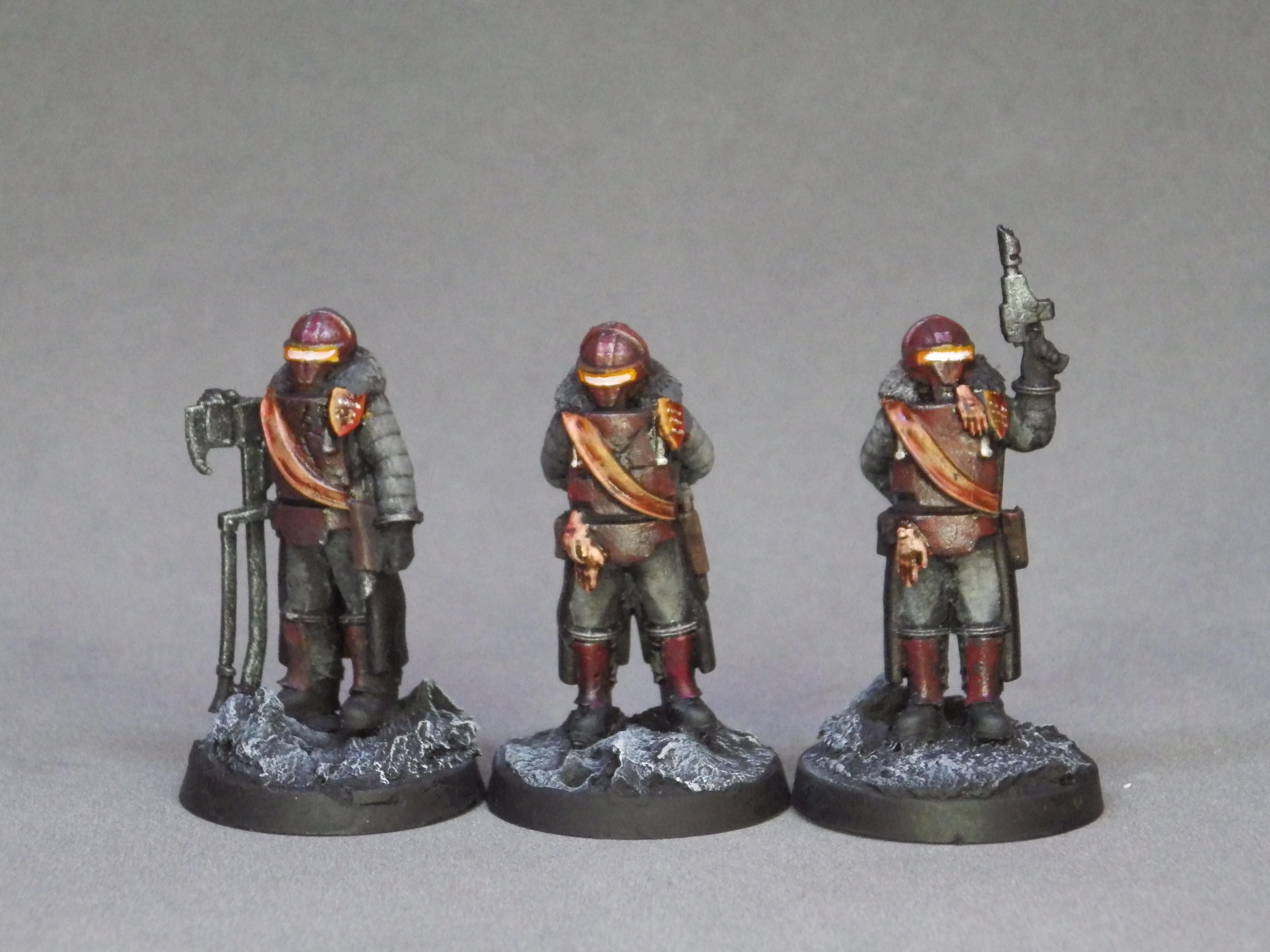 3d, Chaos, Comissar, Guard, Militarum, Print, Traitor, Trooper