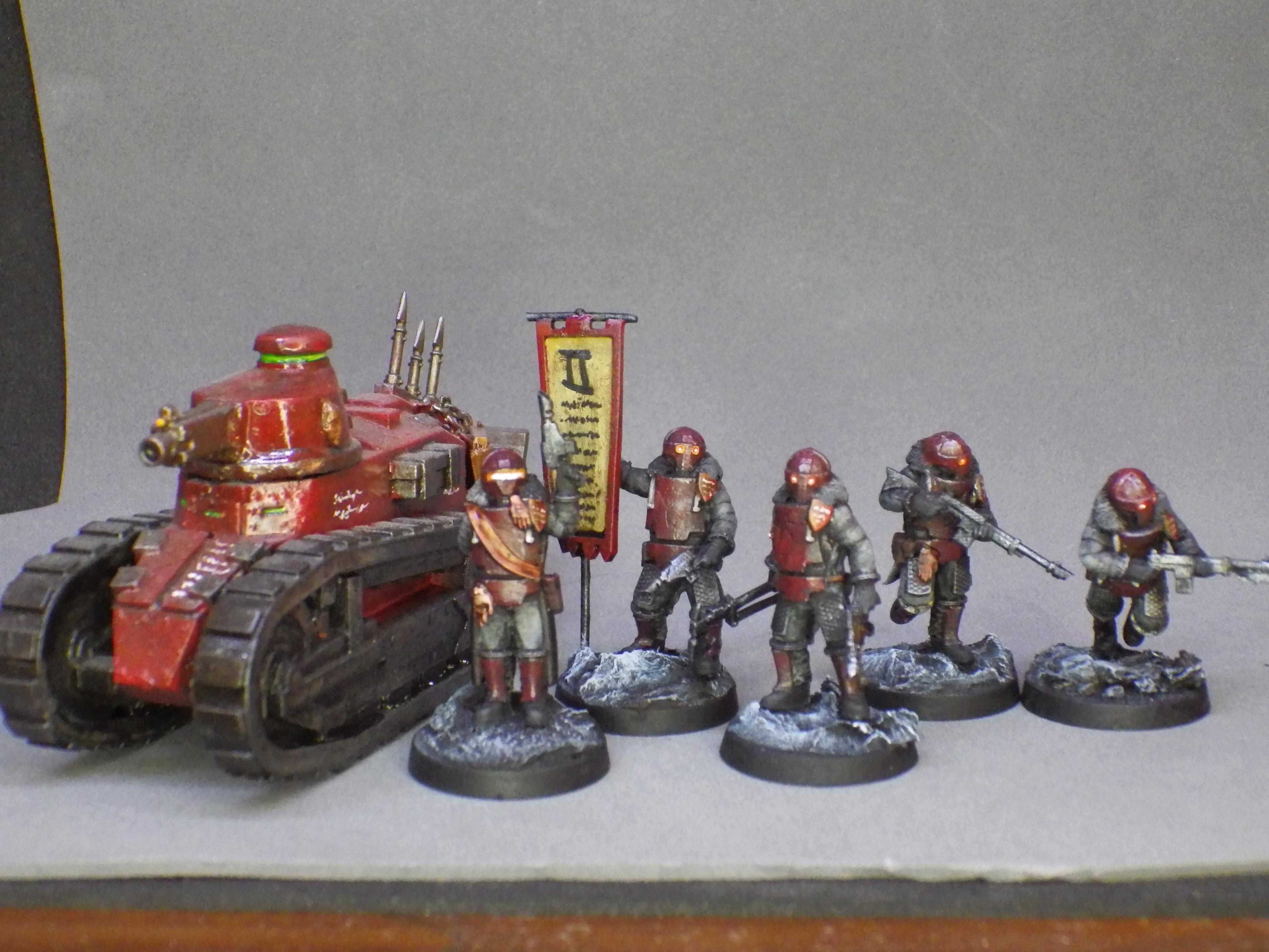 3d, Chaos, Guard, Militarum, Print, Traitor, Trooper