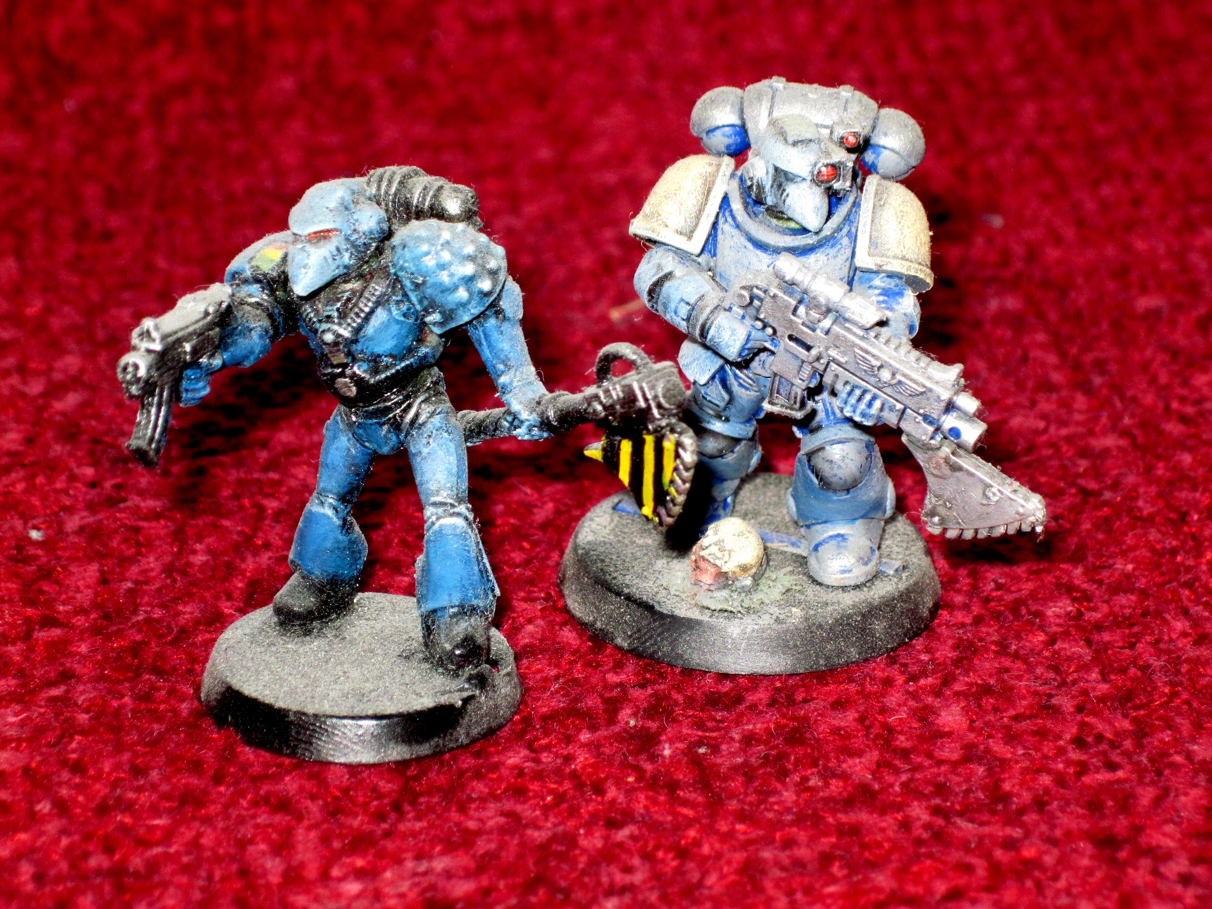 Conversion, Rtb01, Space Marines, True-scale, Warhammer 40,000