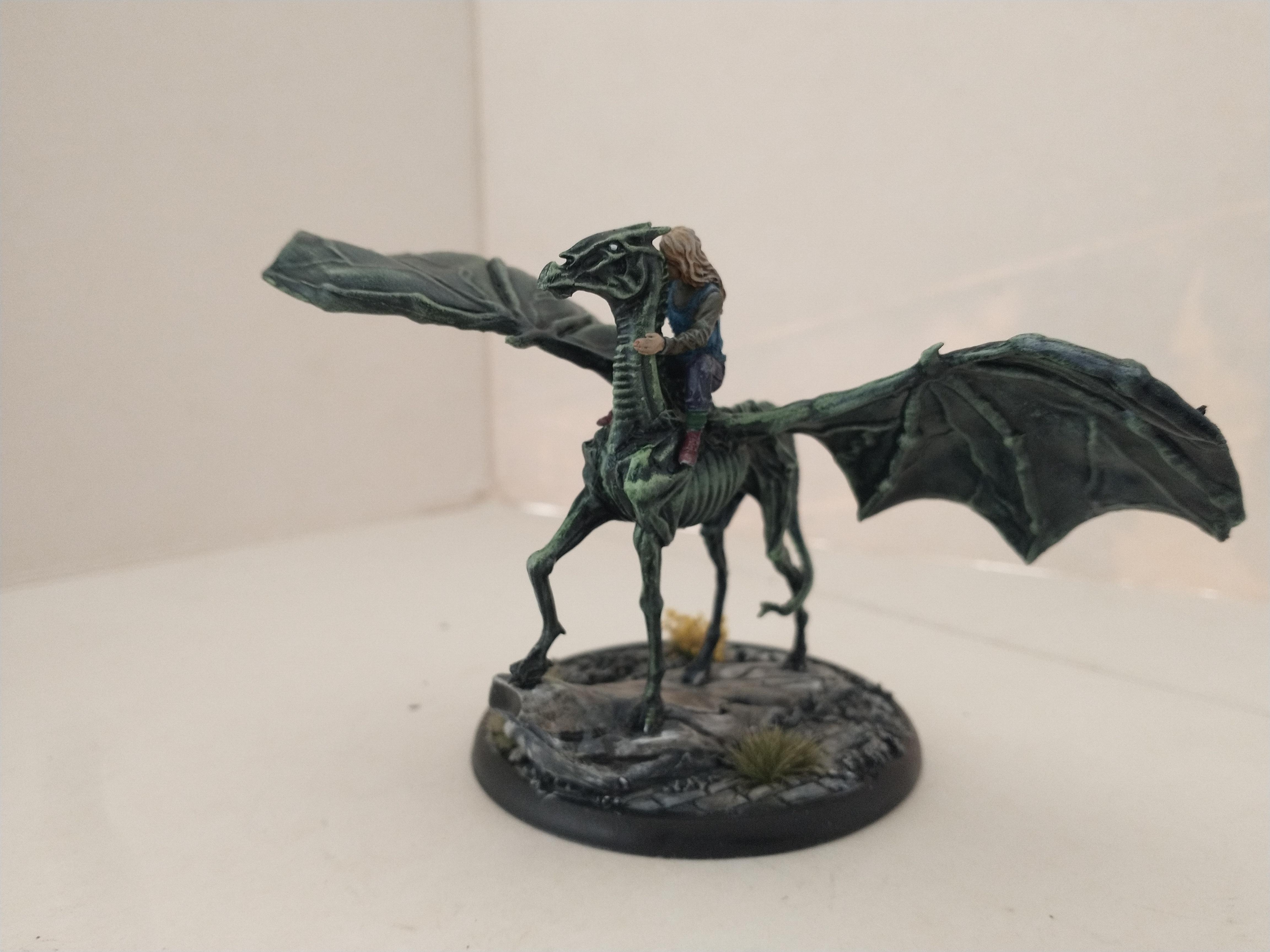 Luna on Thestral reverse