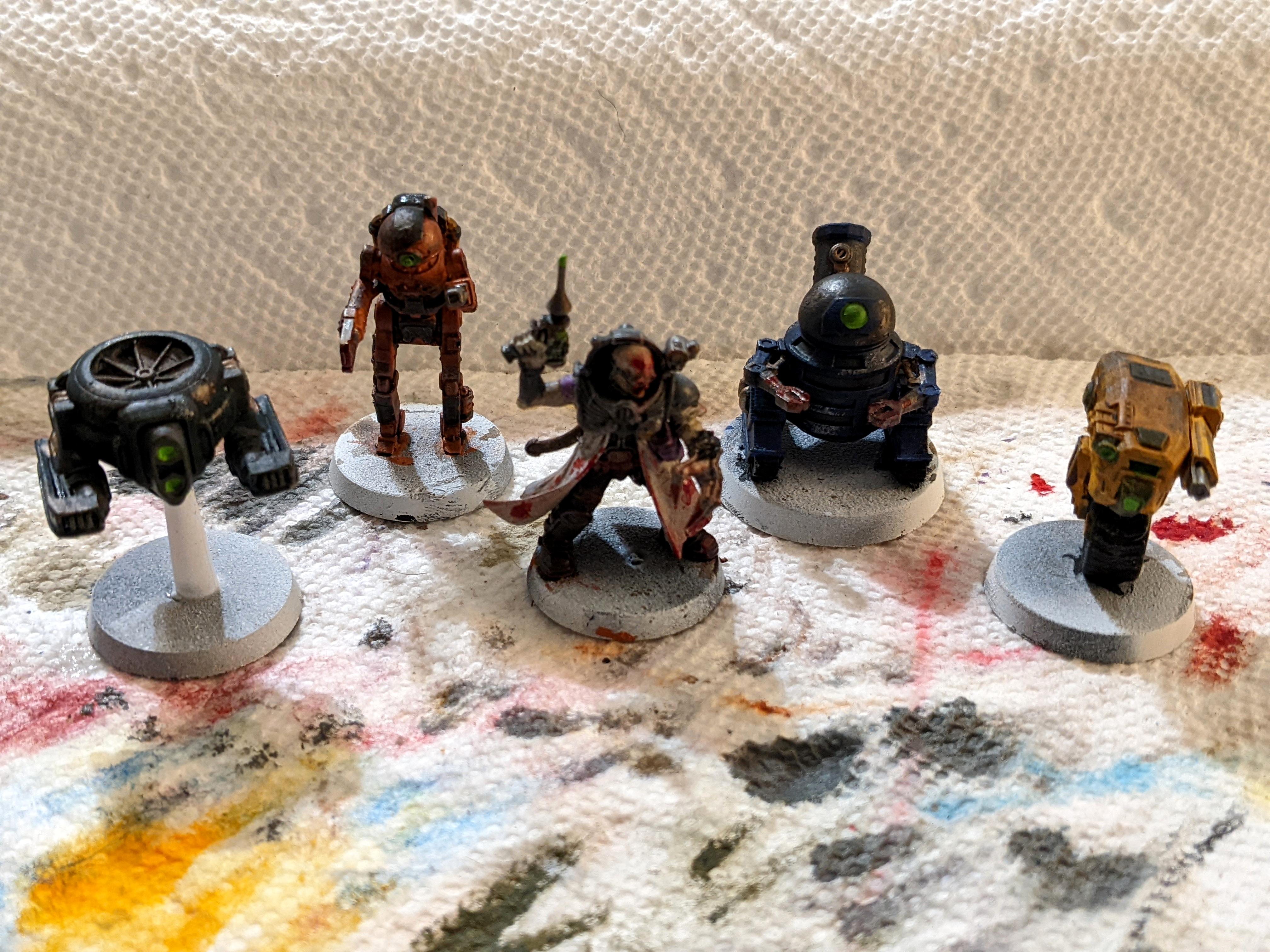 Medic, Robot, Full medic team