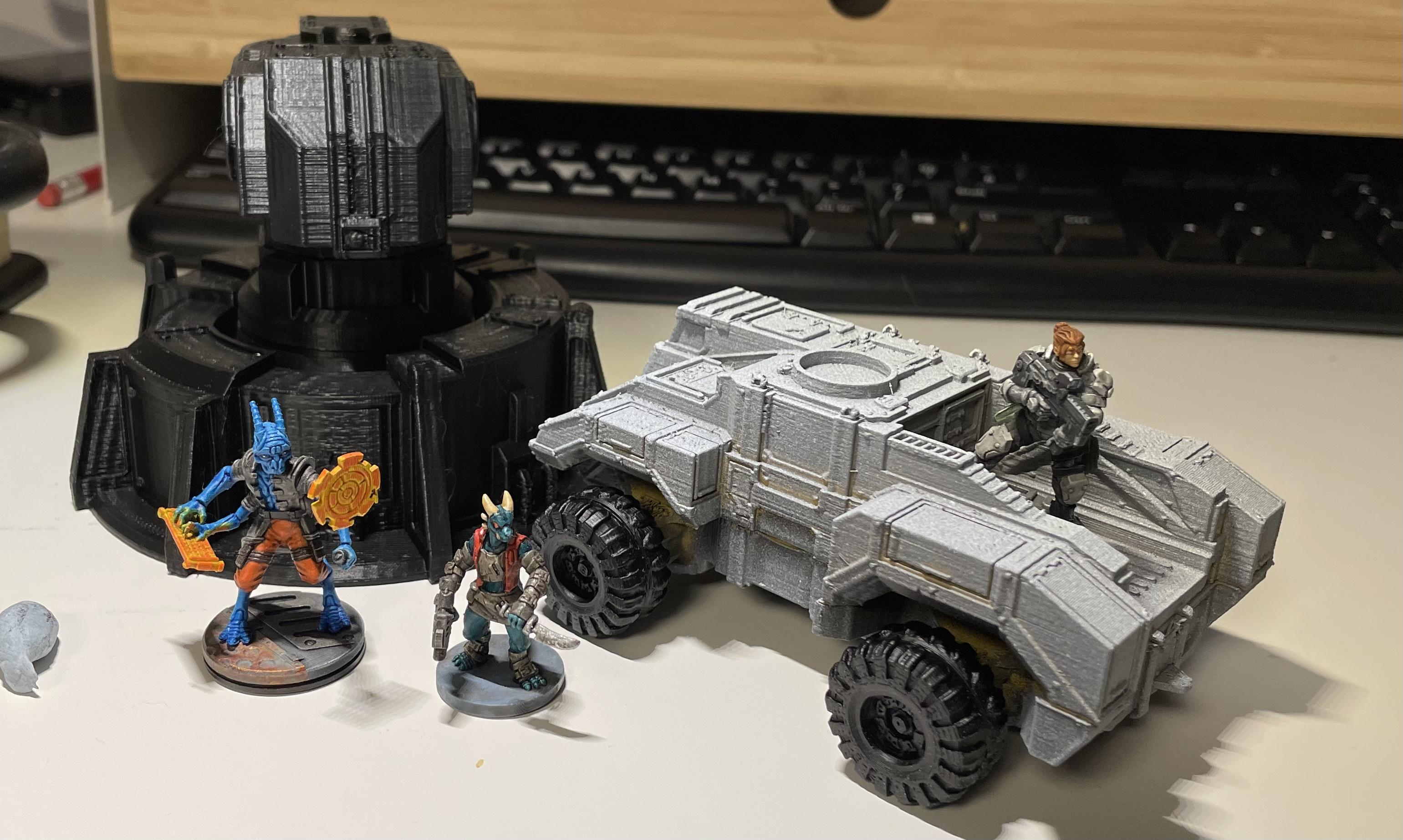 3d Print, Ash Wastes, Laurin