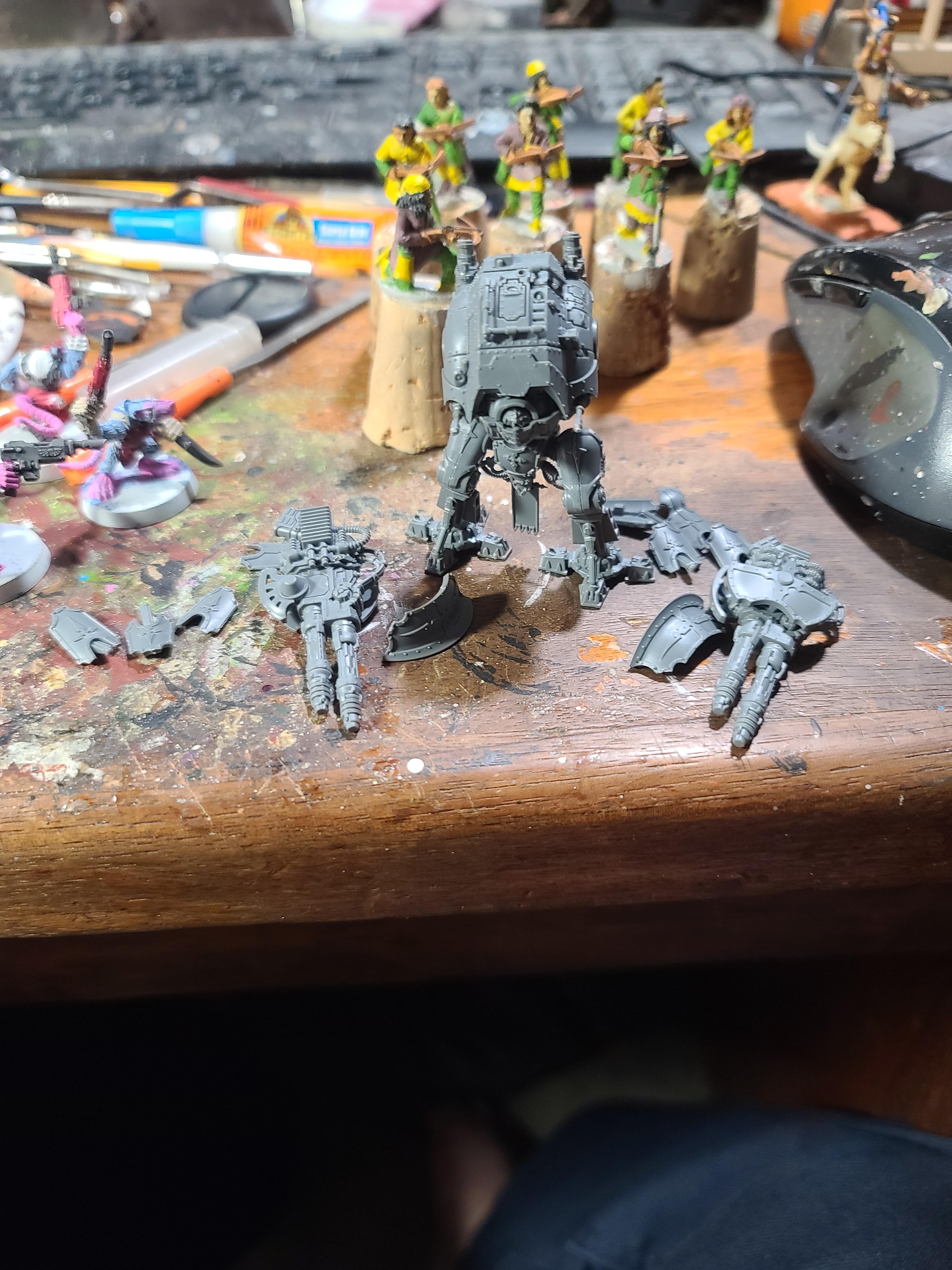 Acastus, Adeptus Titanicus, Games Workshop, Knights, Poryphon
