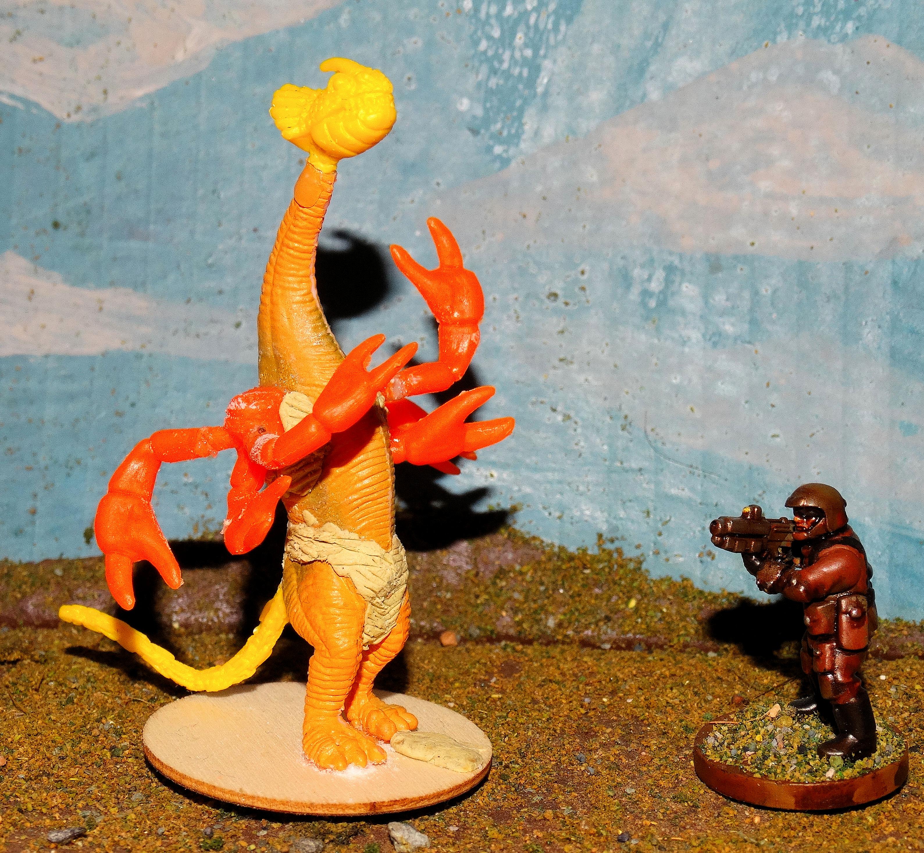 Alien, Conversion, Dinosaur, Toy, Xenos