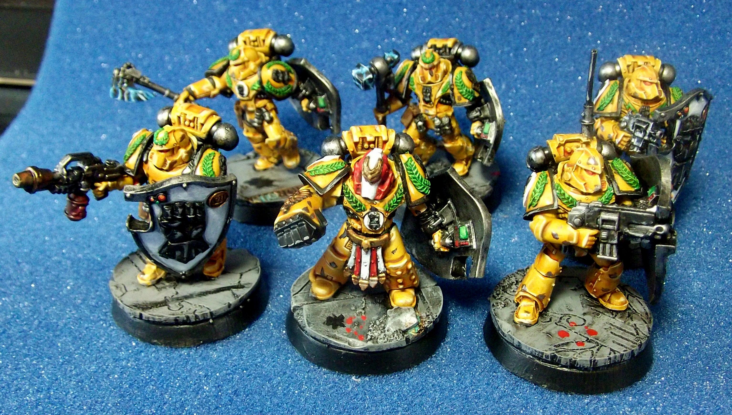 30k, Horus Heresy, Imperial Fists, Phalanx Warders