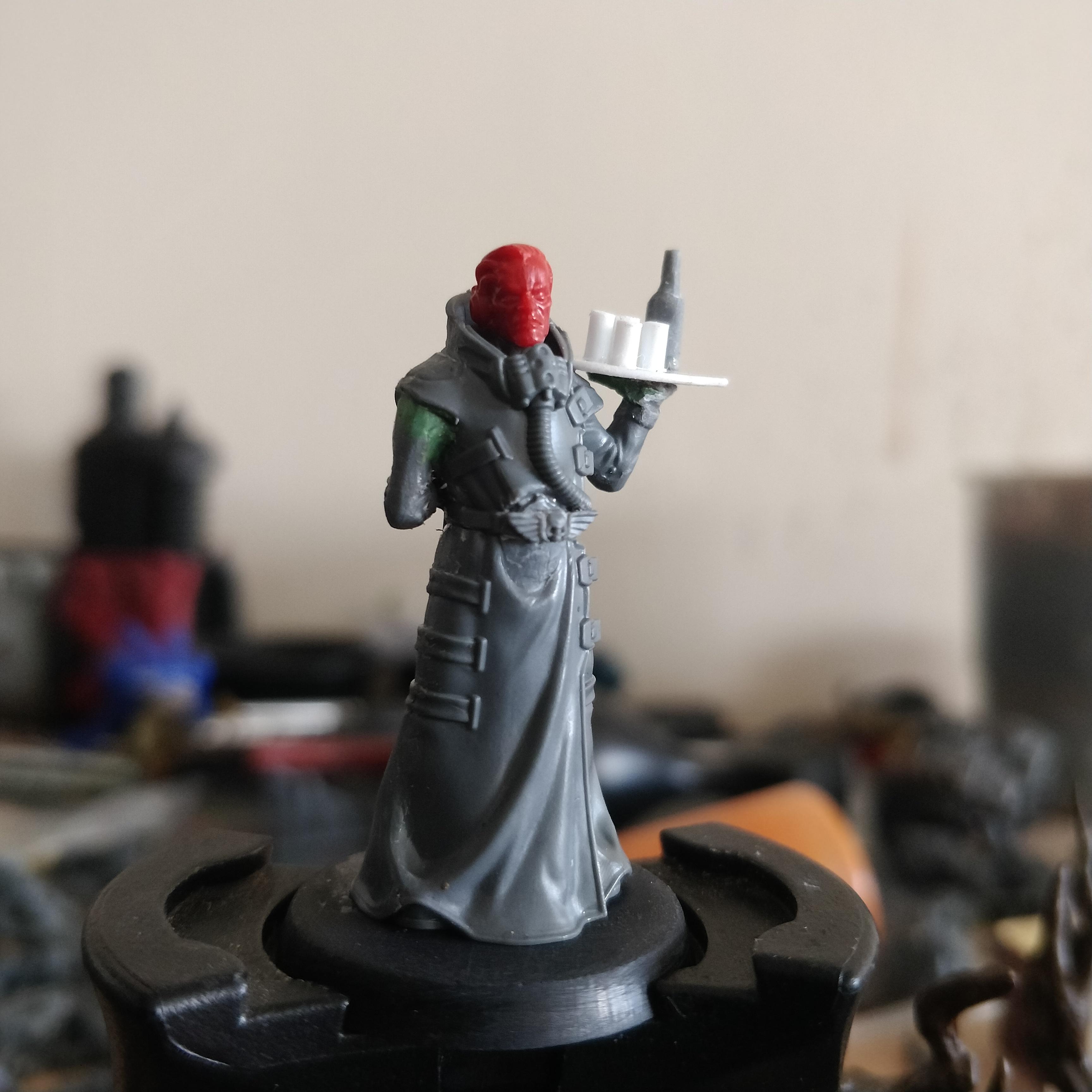 Delaque, N17, Necromunda, Servant, Waiter