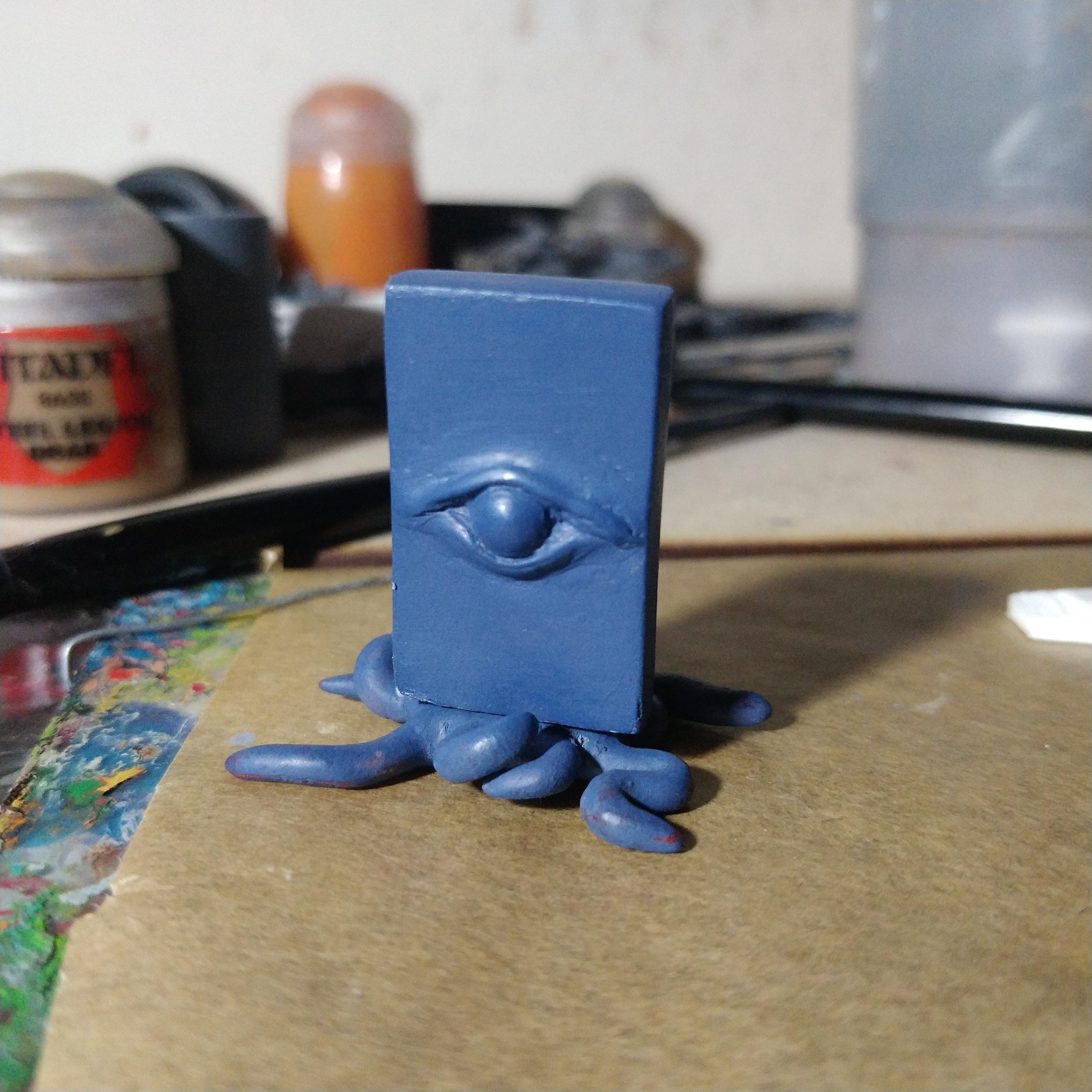 Monolith, Scratch Build, Sculpting, Tentacles