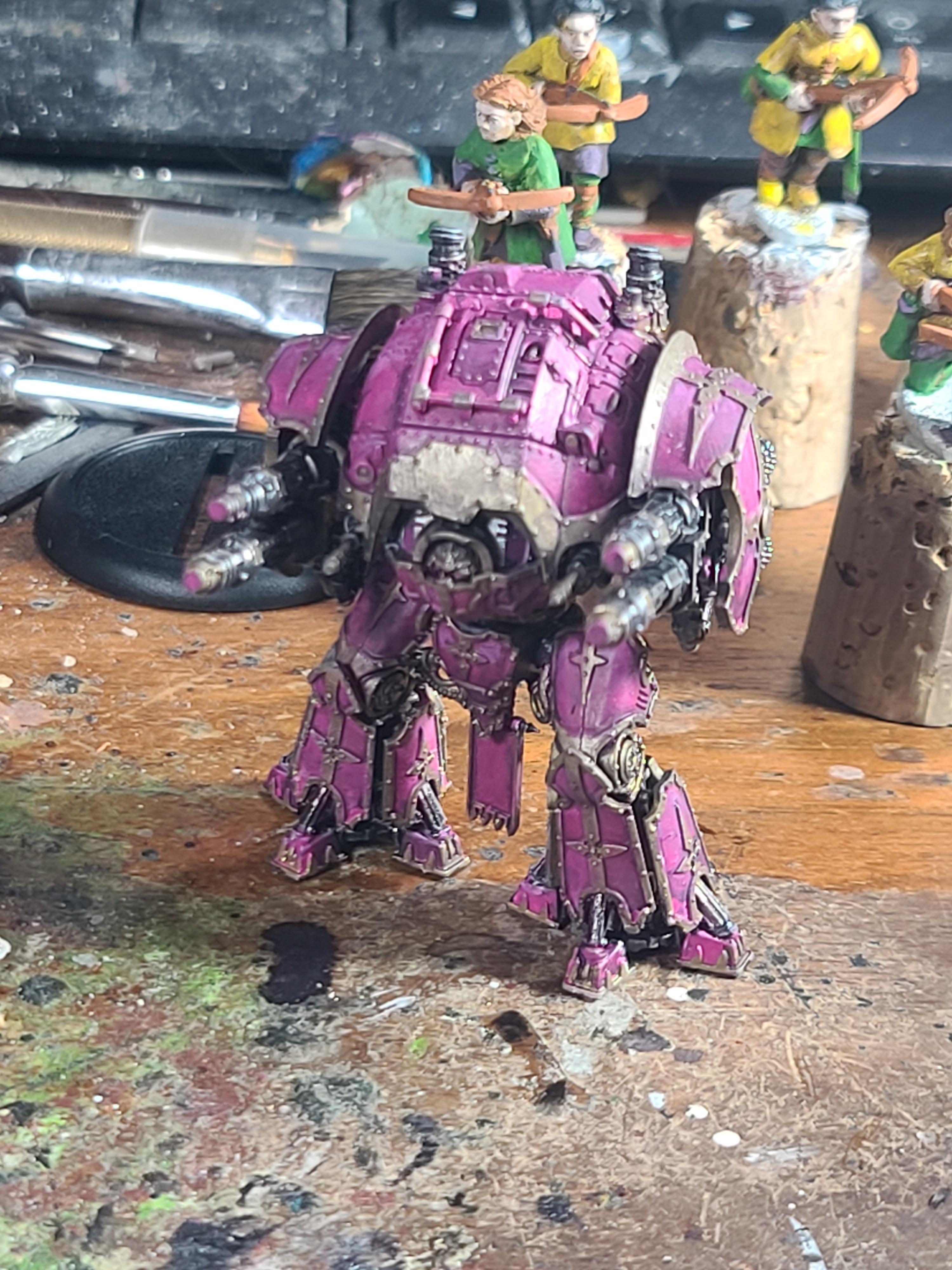 Acastus, Adeptus Titanicus, Games Workshop, Knights, Poryphon