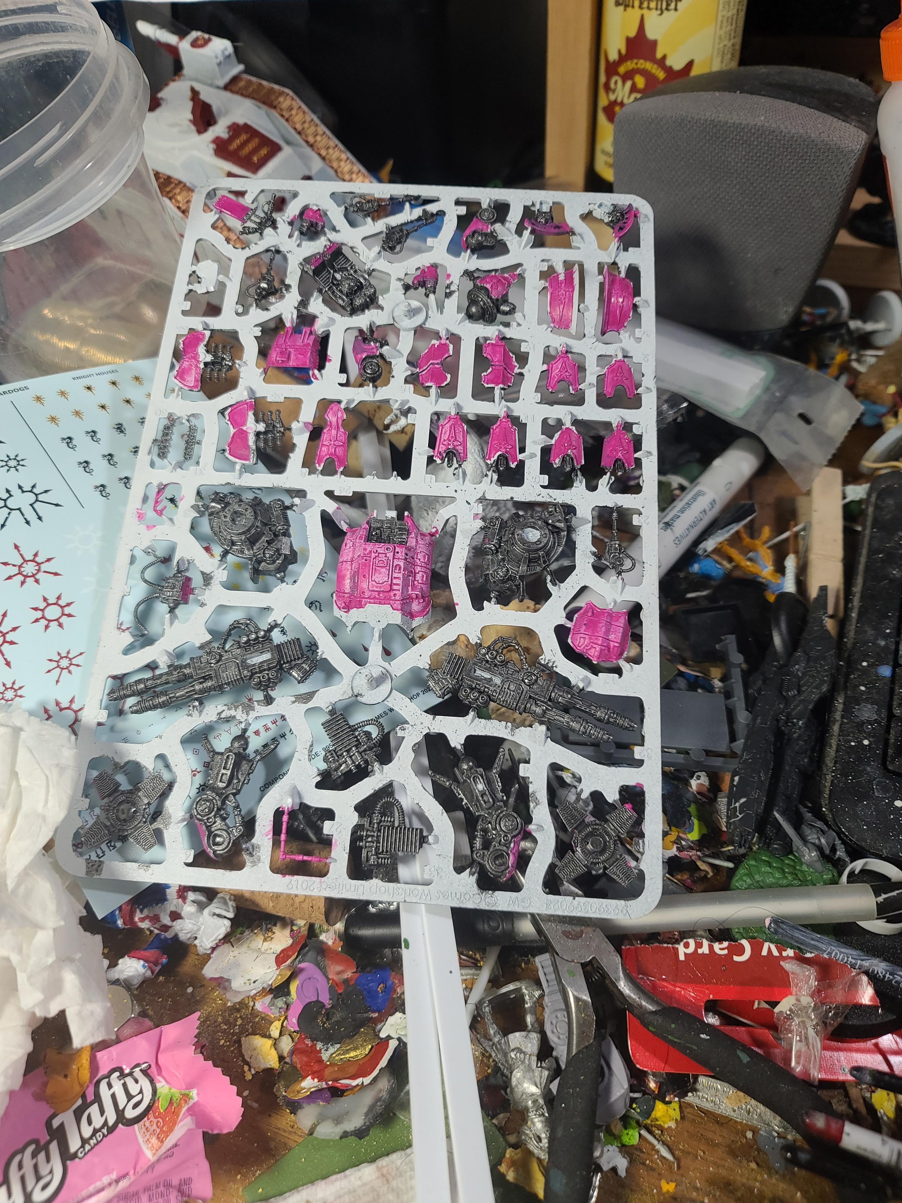 Acastus, Adeptus Titanicus, Games Workshop, Knights, Poryphon