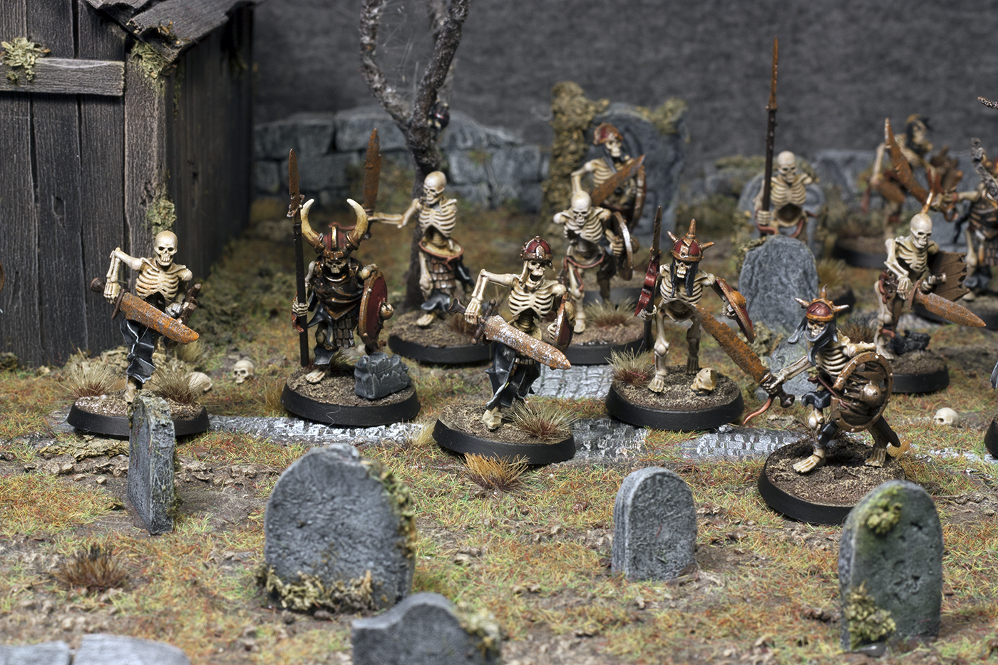 Dungeons And Dragons, Graveyard, Skeletons, Undead, Vampire Counts
