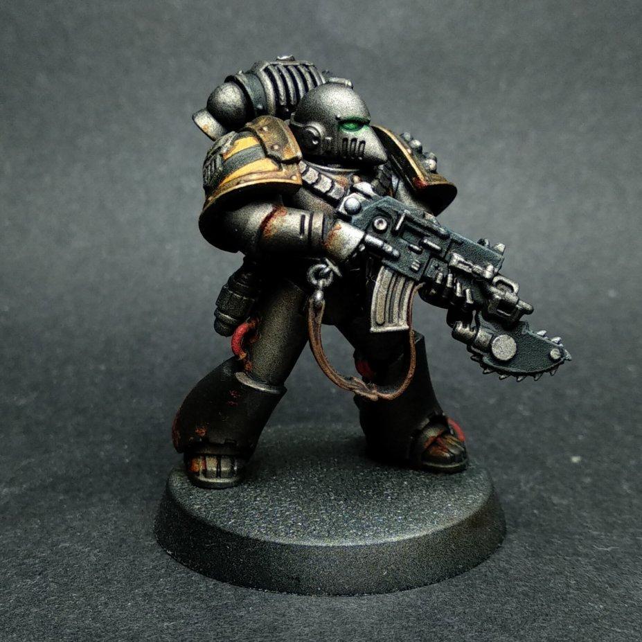 Classic Beakie Marine, Horus Heresy, Iron Warriors