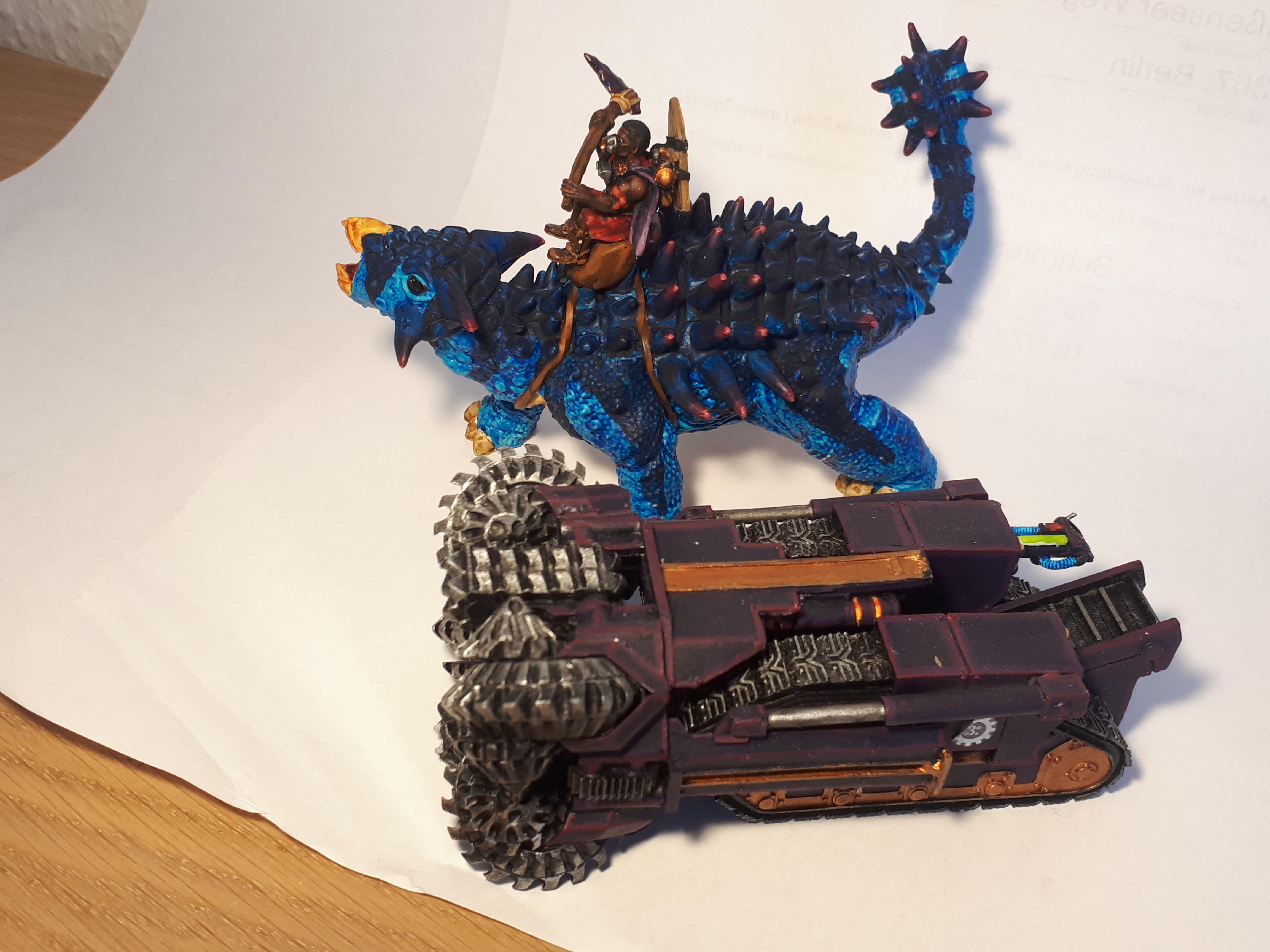 Dinosaur, Hades Breaching Drill, Imperial Guard