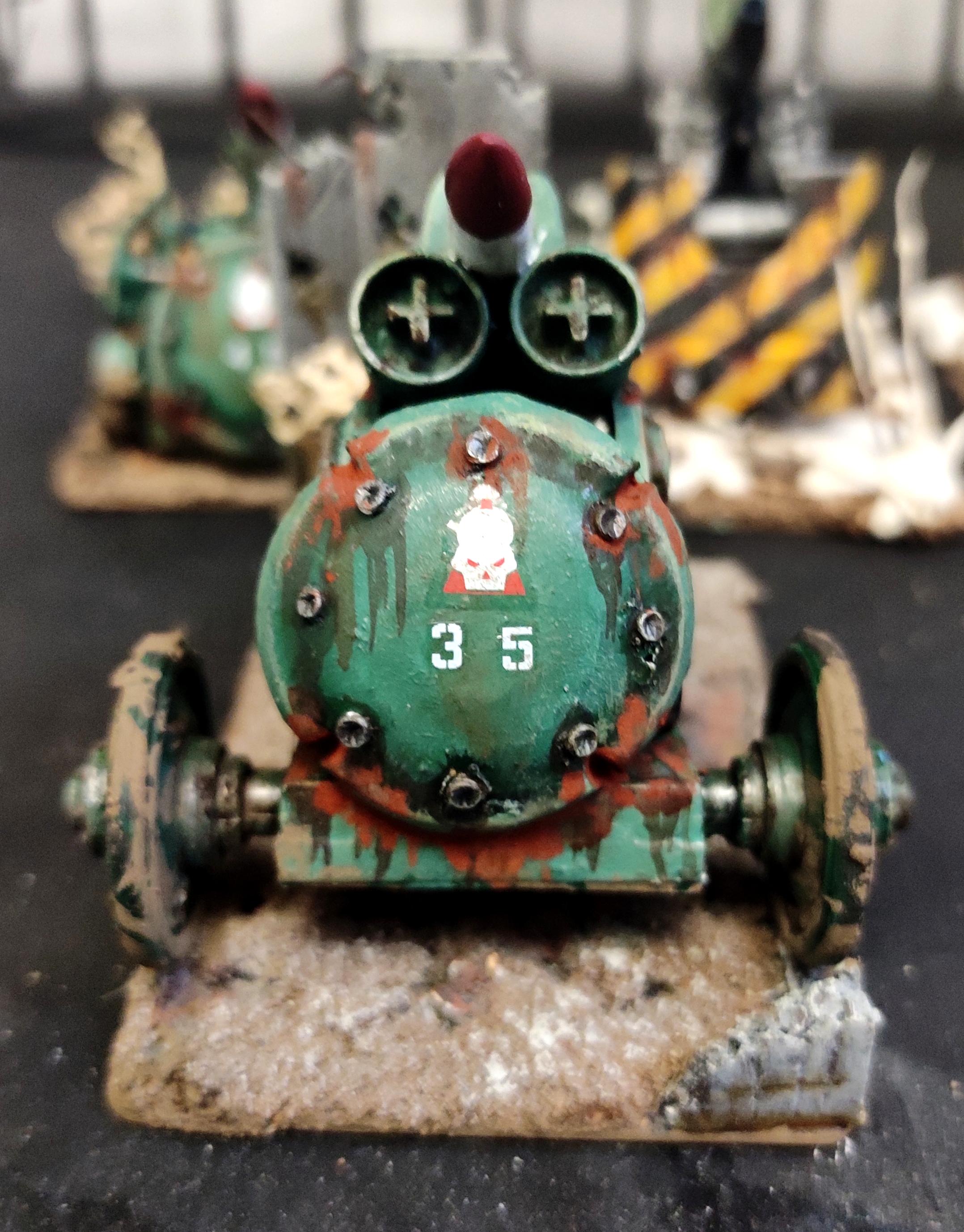 Armored Vehicle, Artillery, Bronekorpus, Conversion, From Russia, Kitbash, Missile Launcher, Robogear, Rocket, Rust, Scratch Building, Technolog, Tehnolog