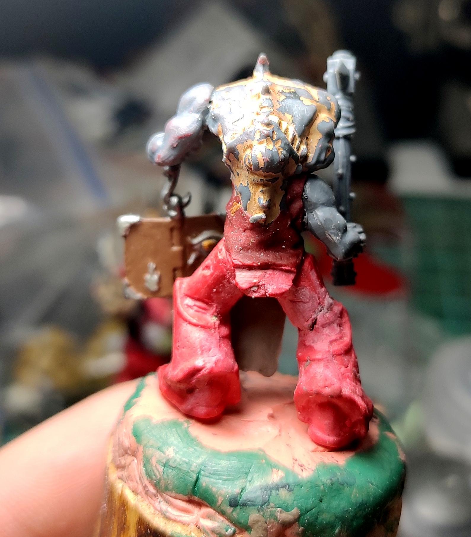 Casting, Chaos, Chaos Space Marines, Conversion, Forsaken, Heresy, Possessed, Putty, Rebuild, Traitor Legions, Tzeentch, Warhammer 40,000, Work In Progress