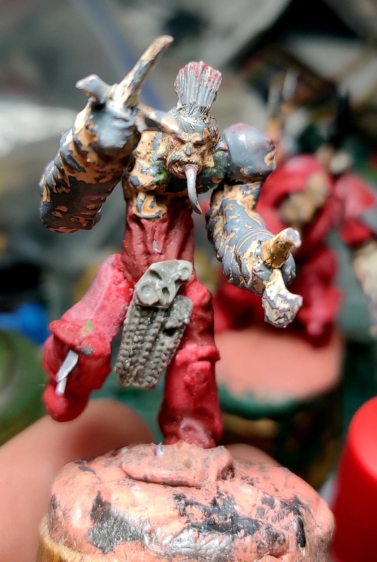 Casting, Chaos, Chaos Space Marines, Claw, Conversion, Forsaken, Heresy, Possessed, Putty, Rebuild, Slaanesh, Traitor Legions, Warhammer 40,000, Work In Progress