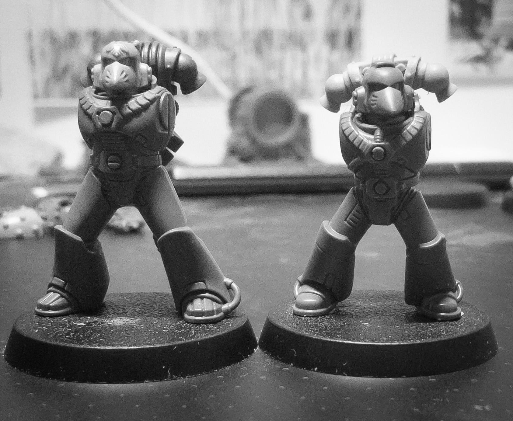 New MKVI torso VS old MKVI torso