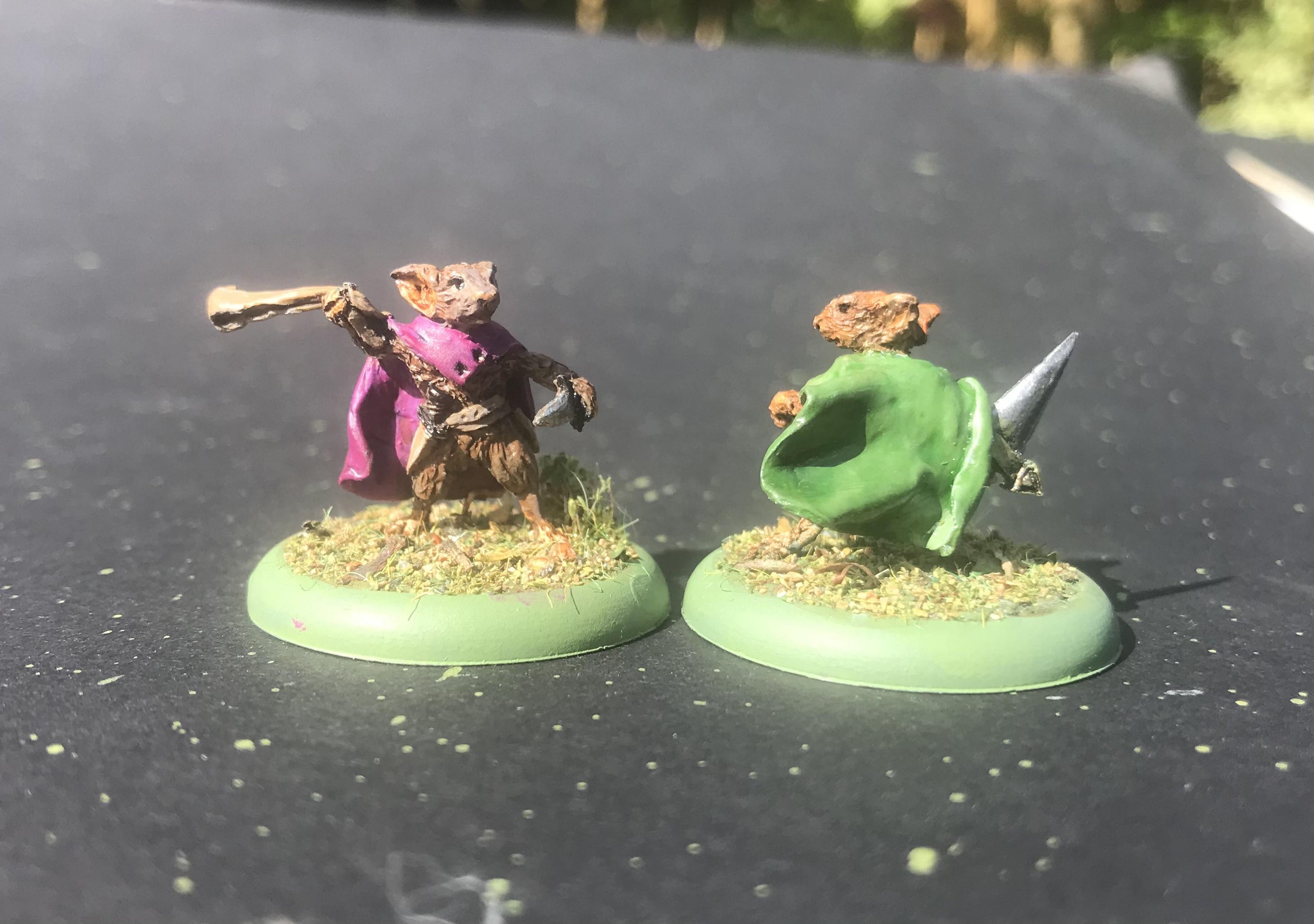 Anthropomorphic Animals, Greenstuff, Mice, Miniatures, Mouse Guard, Sculpting