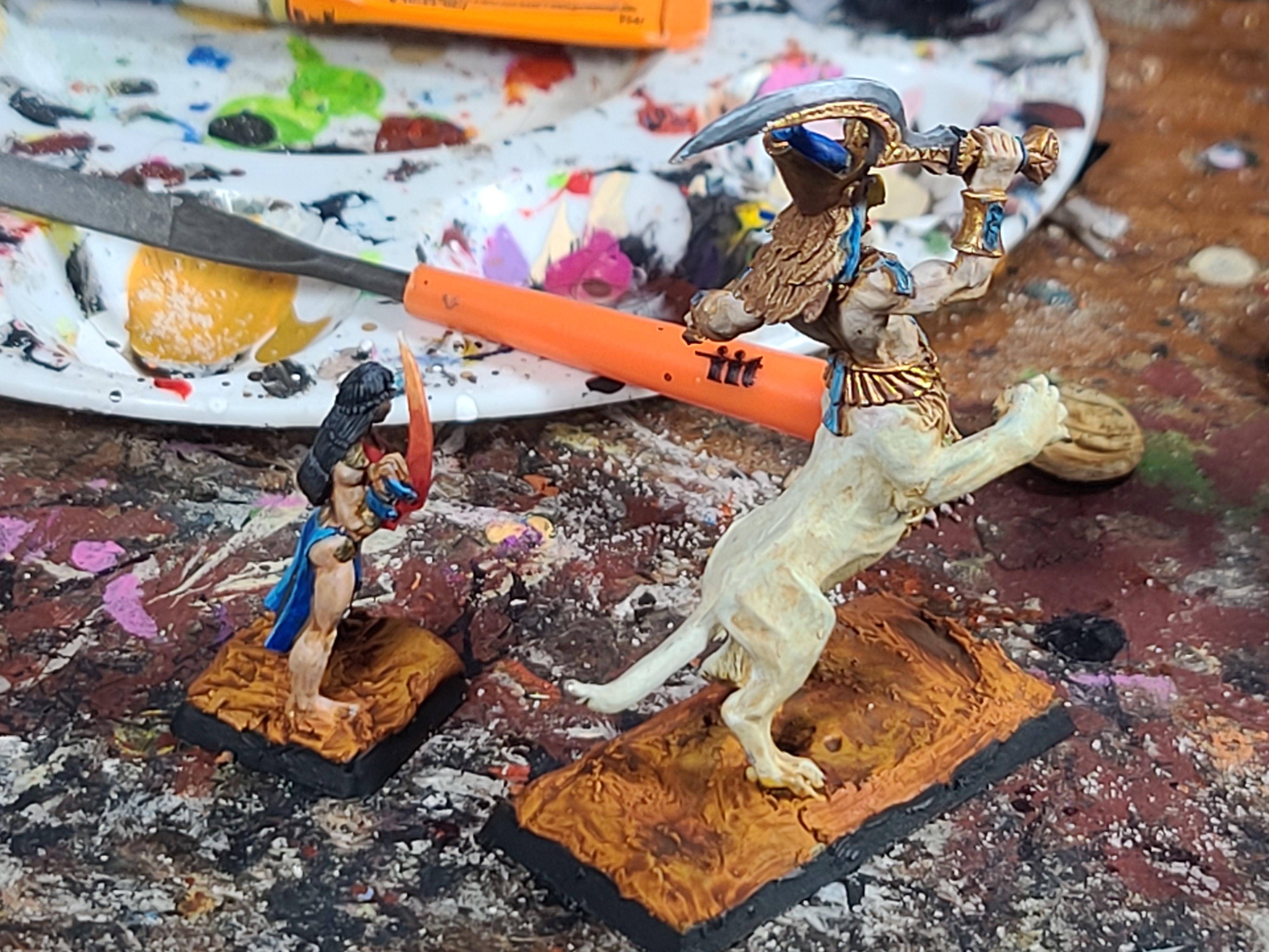 Asar, Crocodile Games, Harbinger, Harbinger Of Horus, Hero, Kopesh, Lion-taur, Of Aegyptus, Pubch Dagger, Wargods