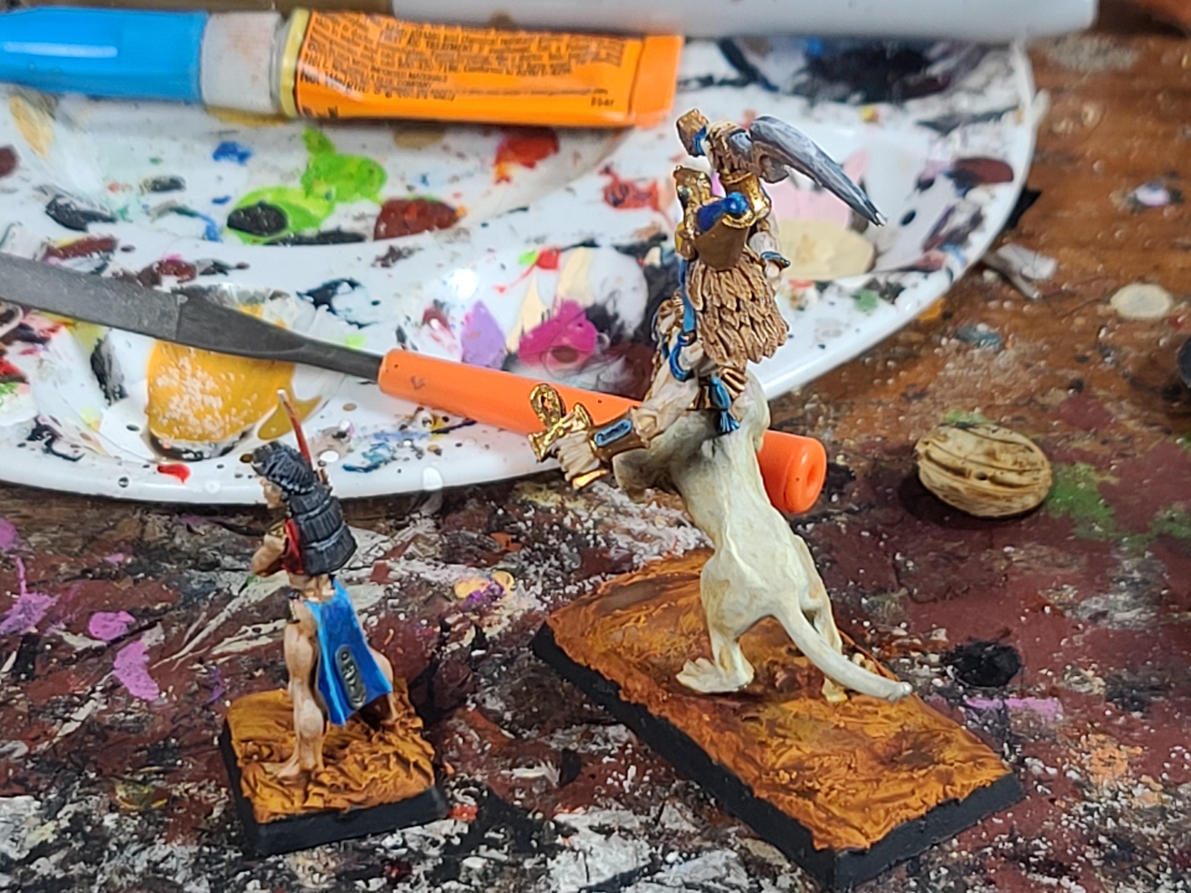 Asar, Crocodile Games, Harbinger, Harbinger Of Horus, Hero, Kopesh, Lion-taur, Of Aegyptus, Pubch Dagger, Wargods