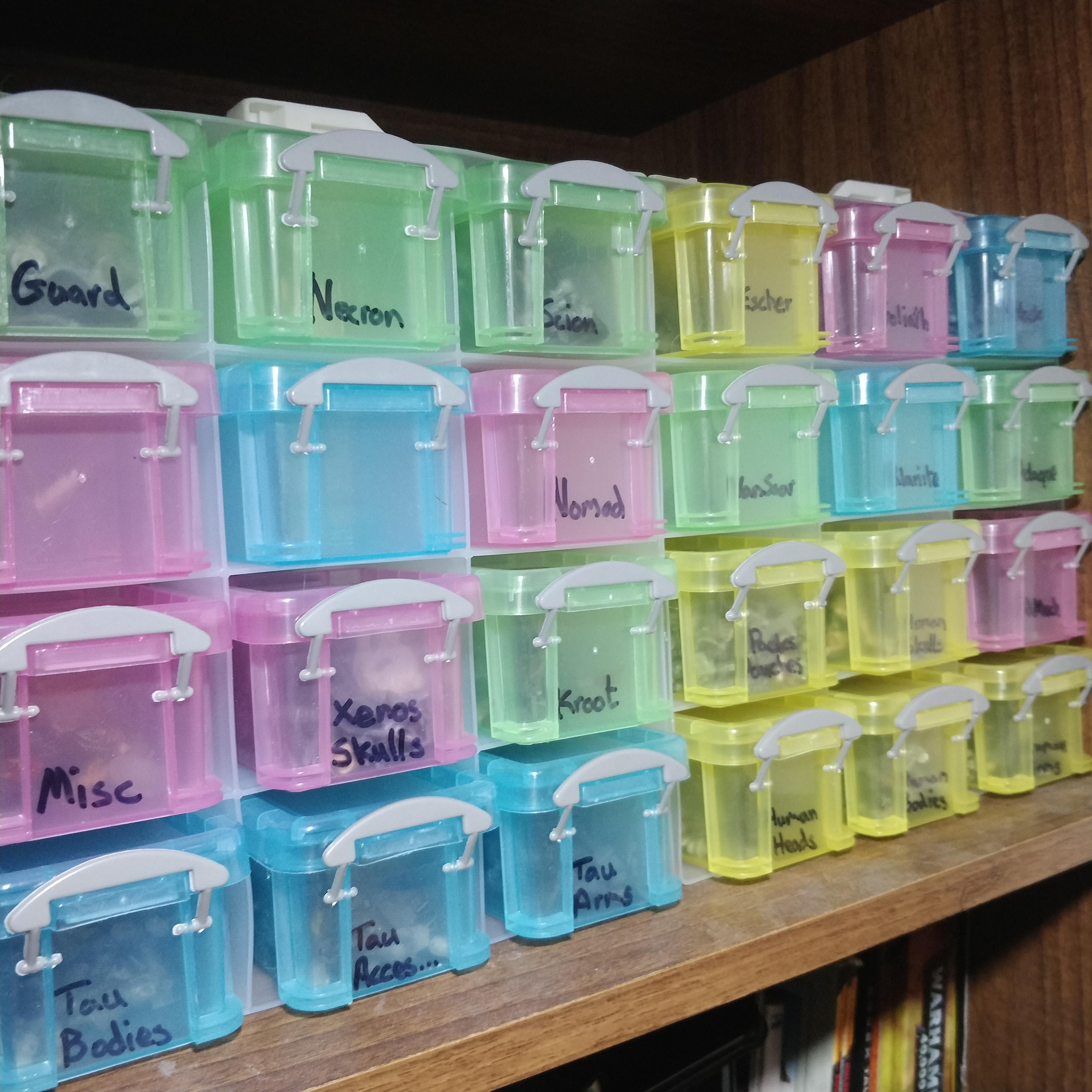 Bitz Box, Storage, Storage solutions 