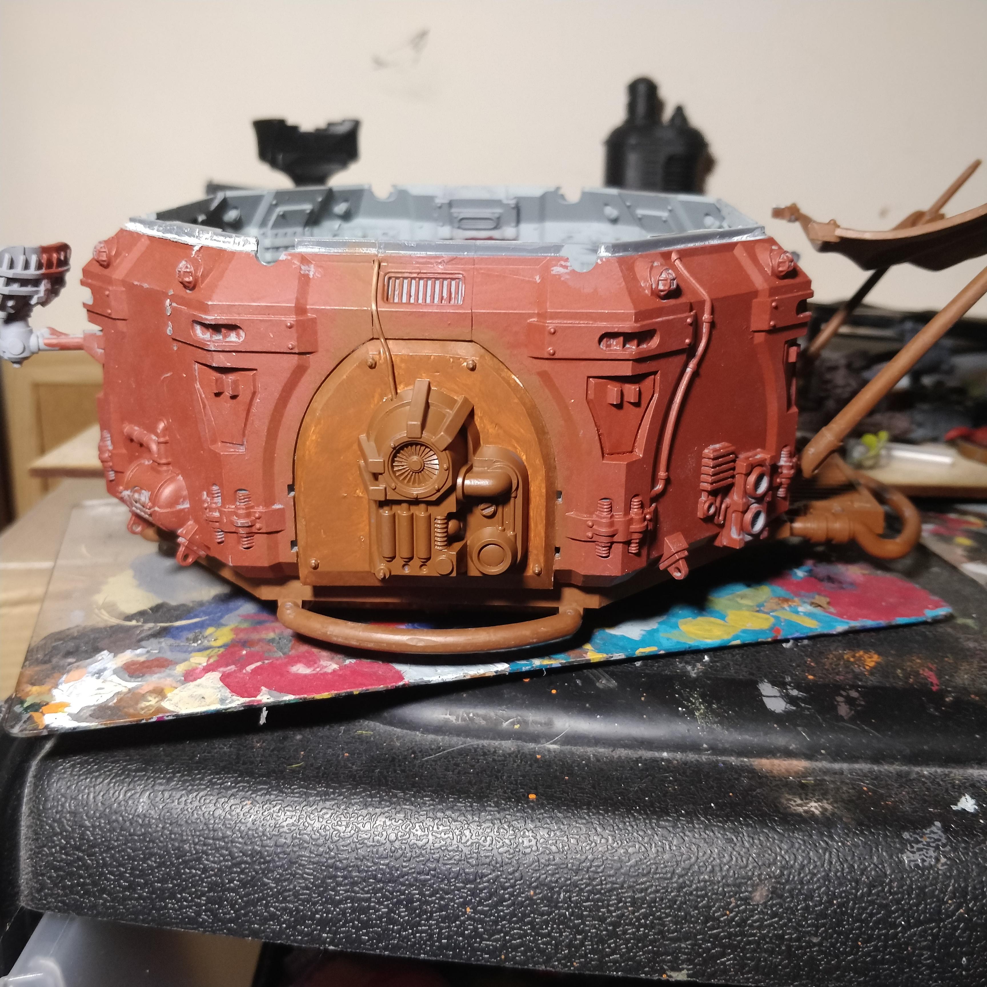 Ash Wastes, Conversion, Hab Unit, N17, Necromunda, Terrain, Thatos